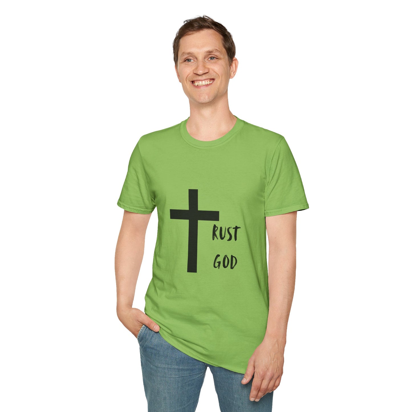 Trust God - Unisex Softstyle T-Shirt