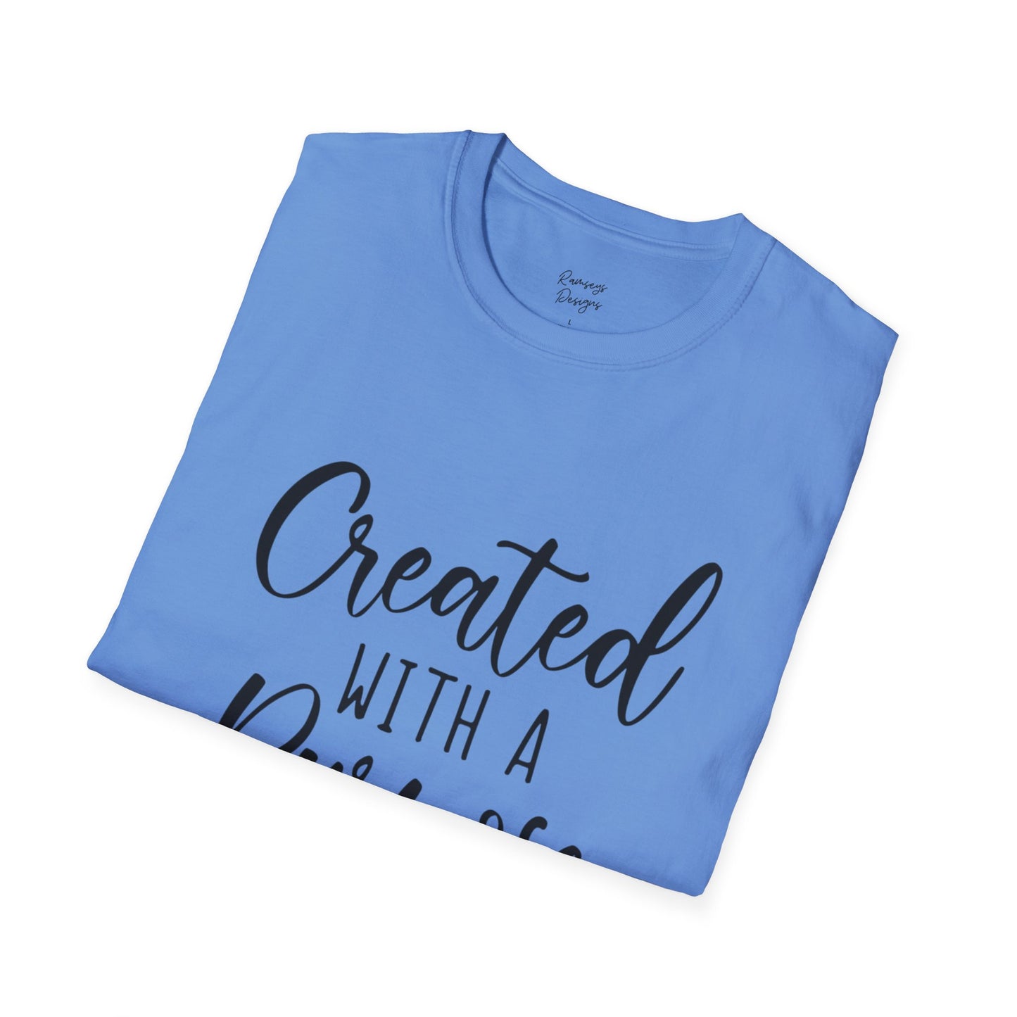 Created With A Purpose - Unisex Softstyle T-Shirt