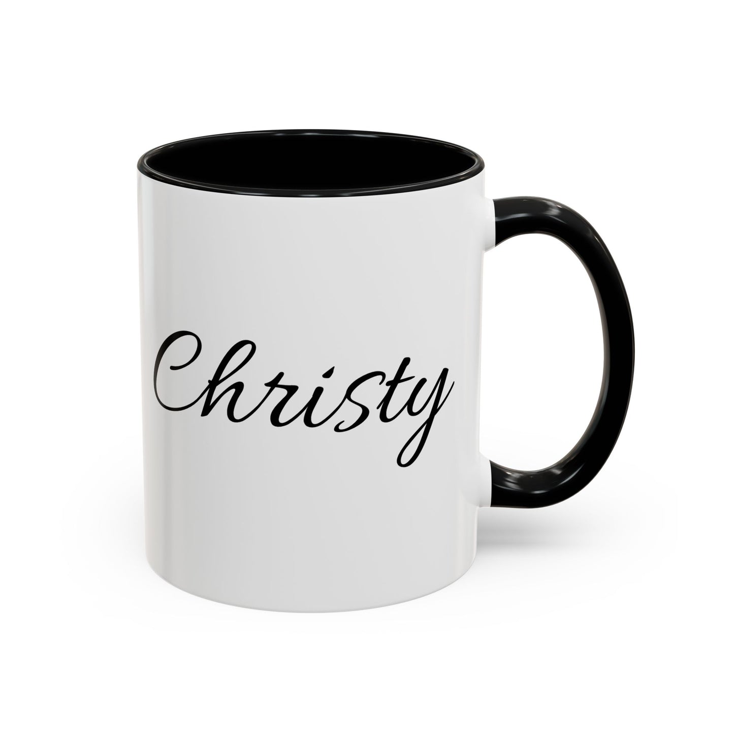 Personalized Accent Coffee Mug (11, 15oz)