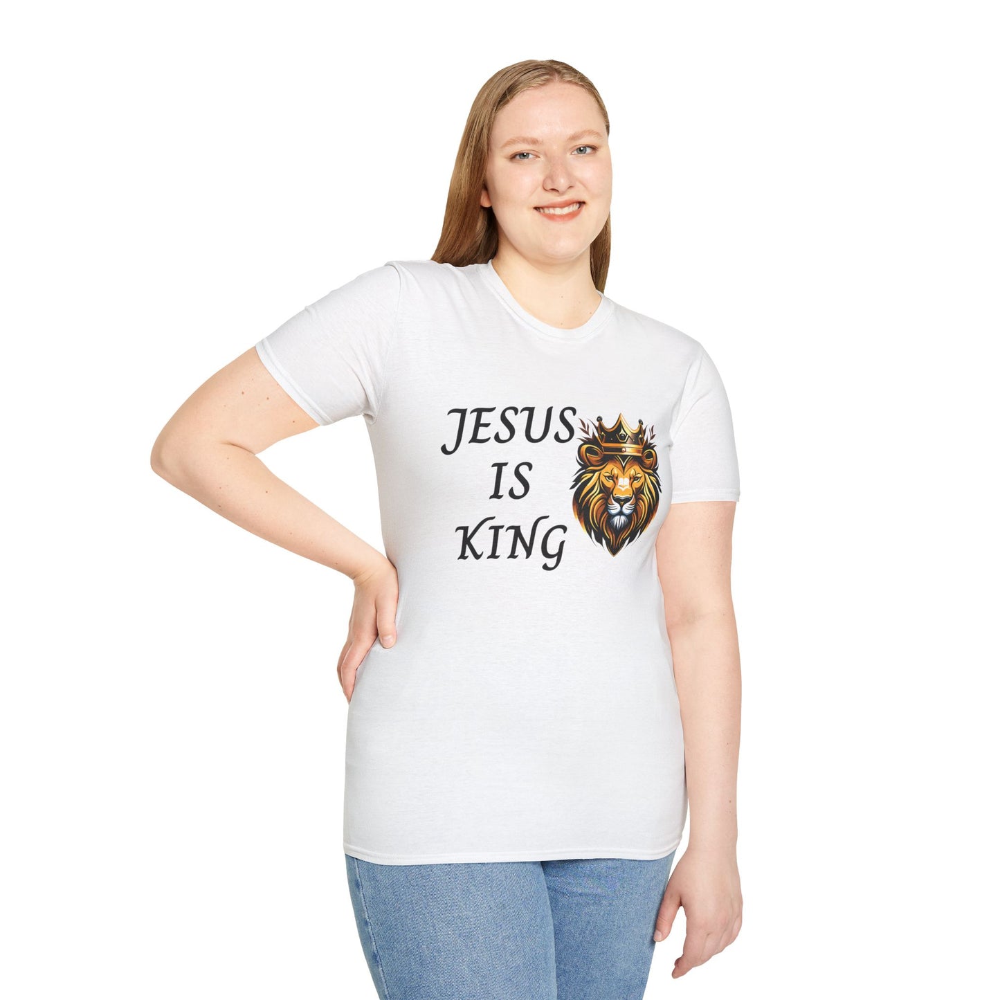 Jesus Is King - Unisex Softstyle T-Shirt