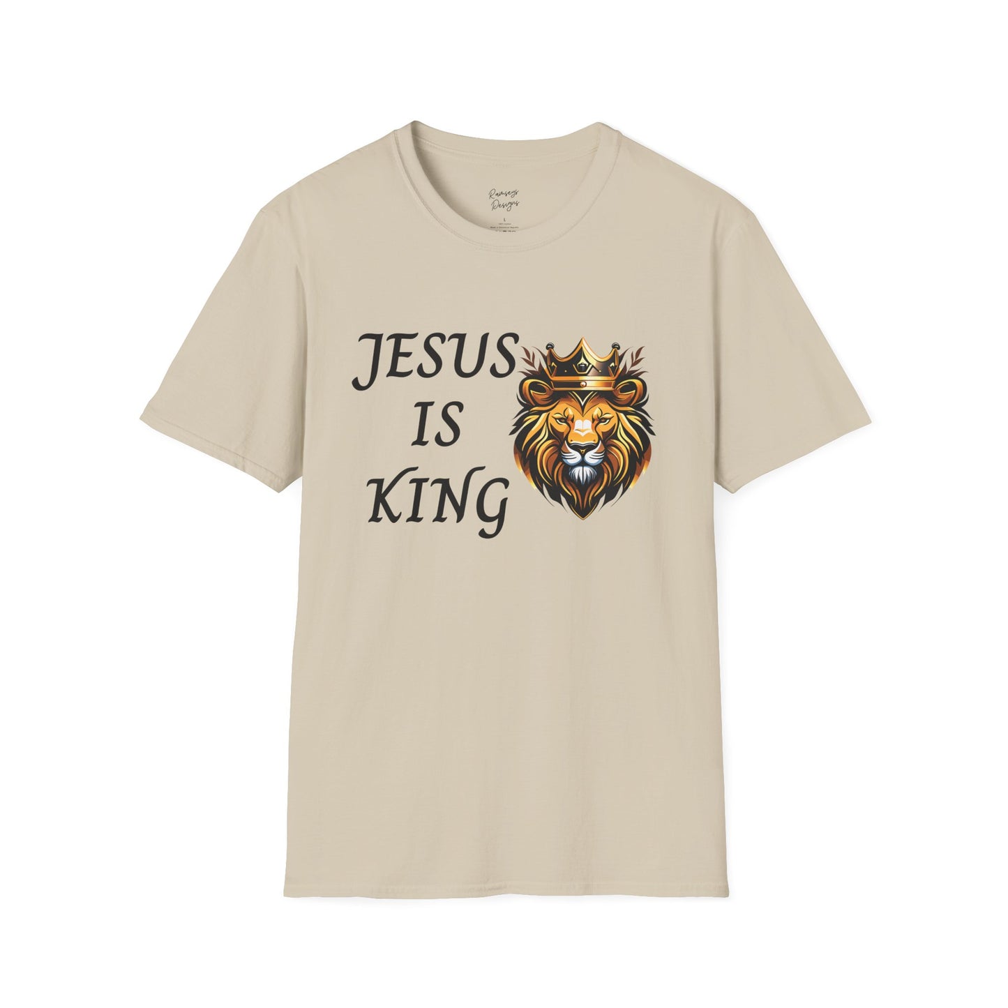 Jesus Is King - Unisex Softstyle T-Shirt