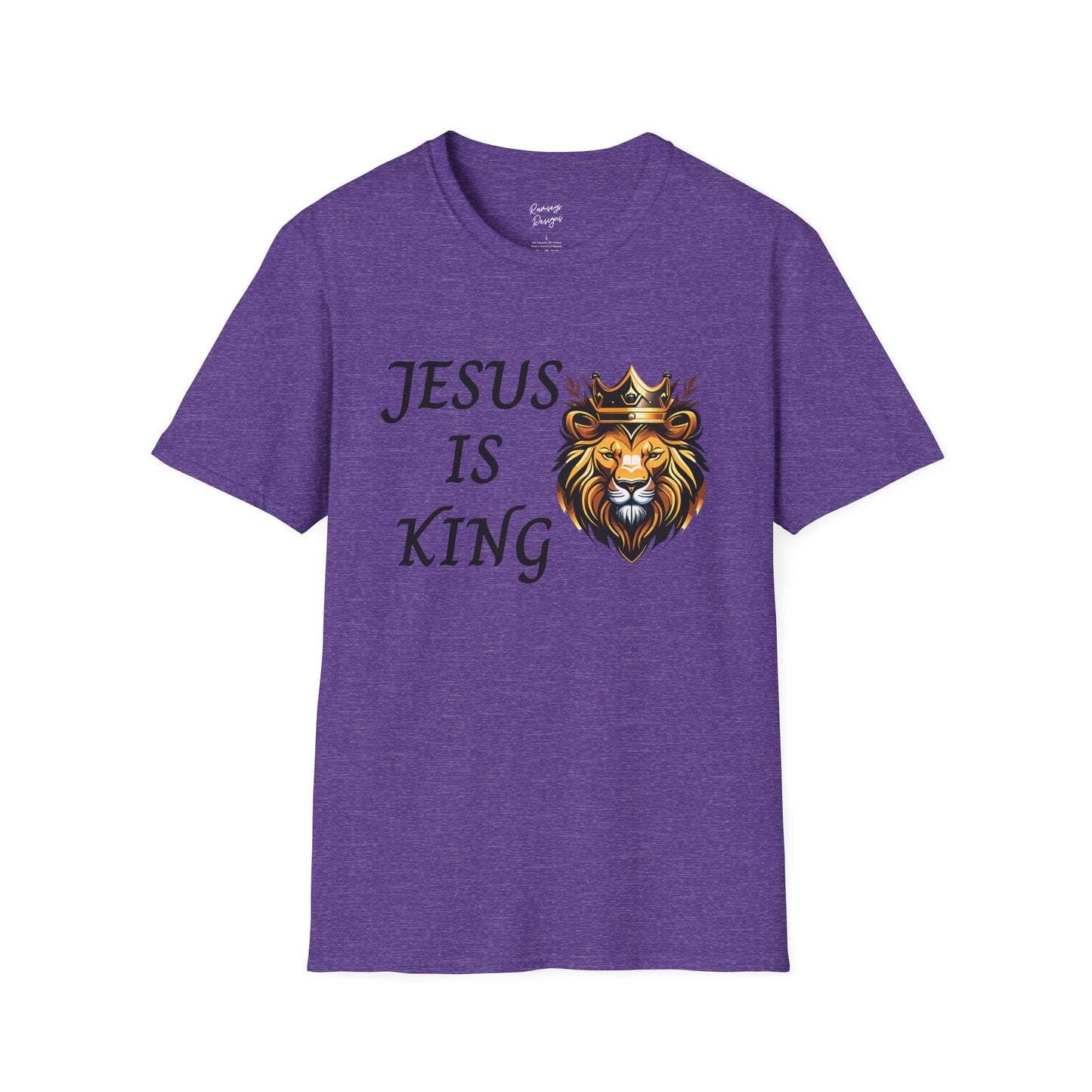 Jesus Is King - Unisex Softstyle T-Shirt