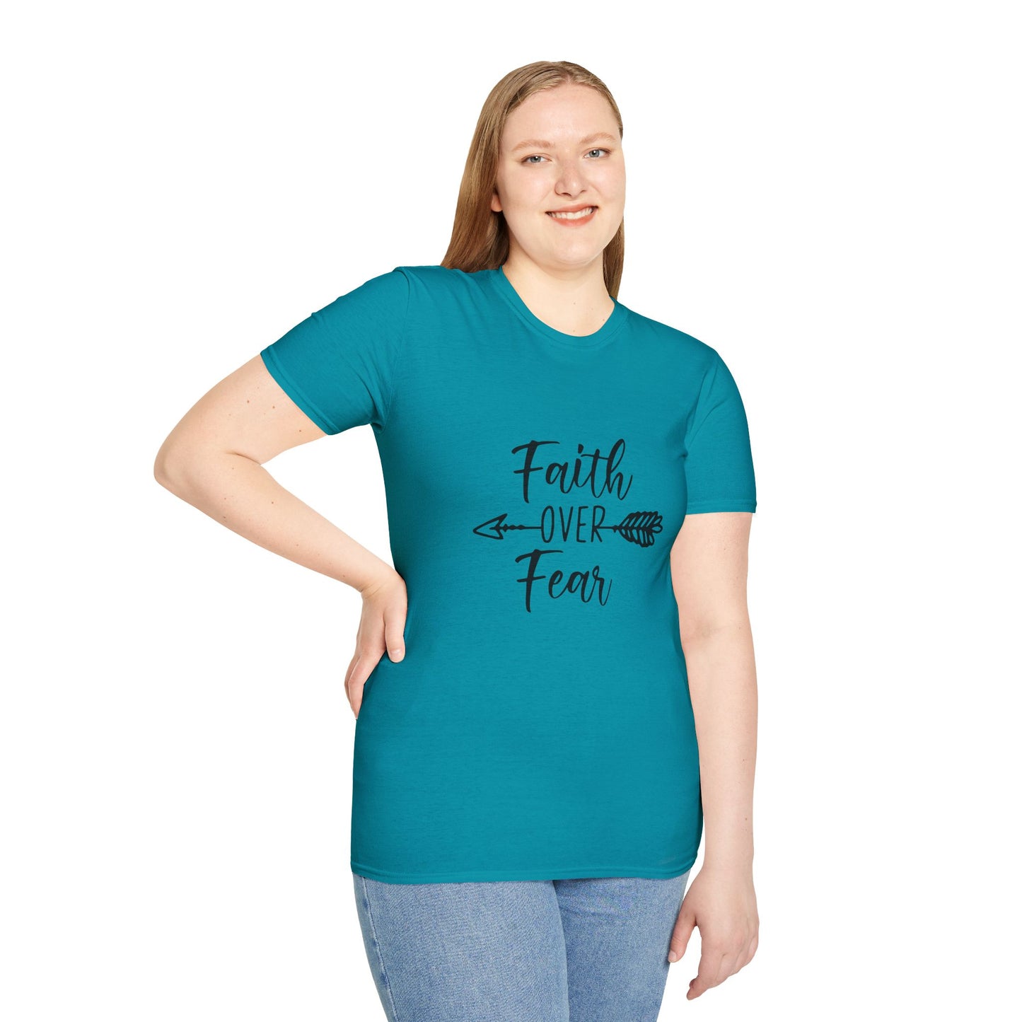 Faith Over Fear - Unisex Softstyle T-Shirt