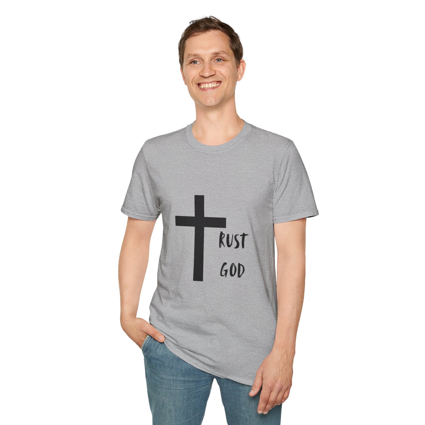 Trust God - Unisex Softstyle T-Shirt