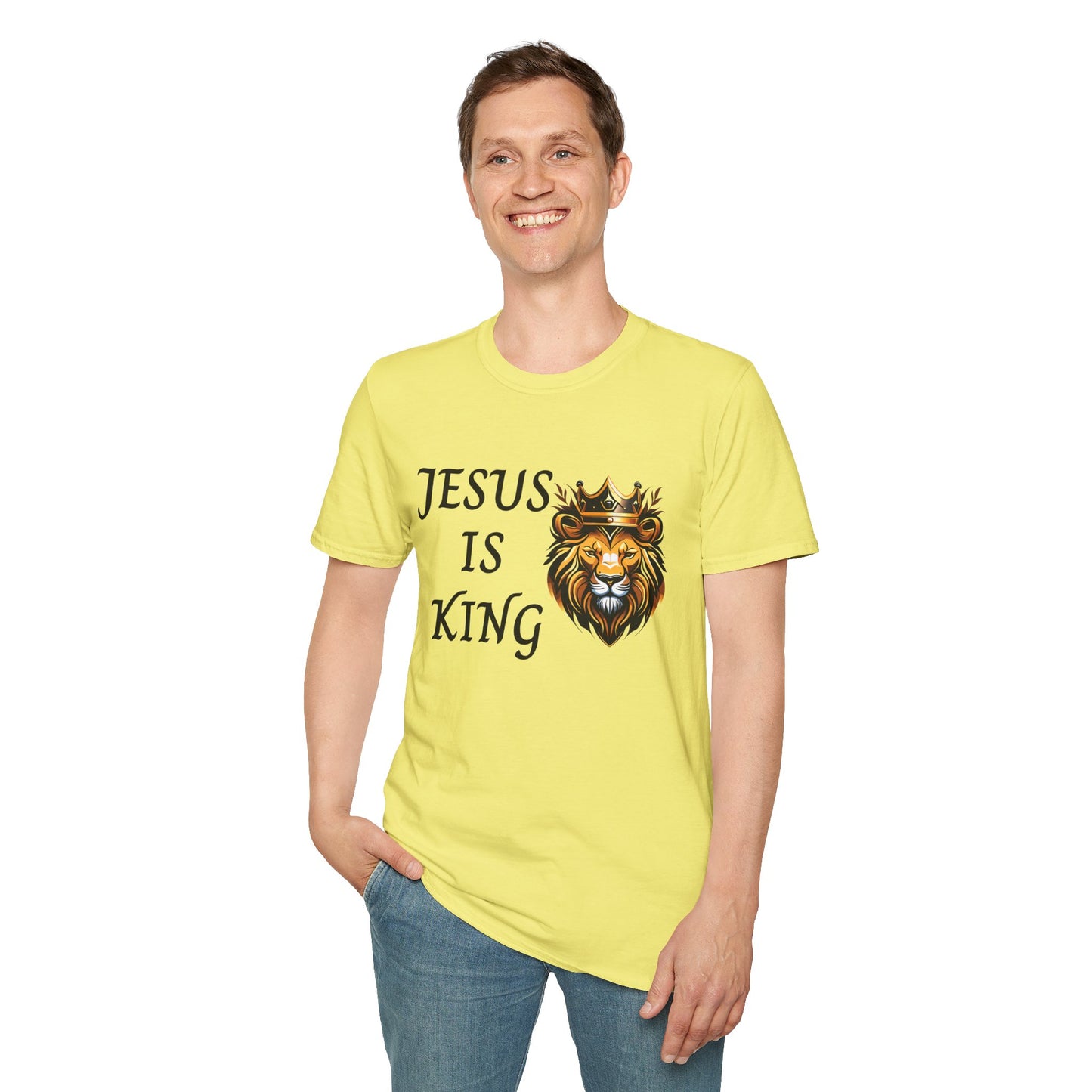 Jesus Is King - Unisex Softstyle T-Shirt