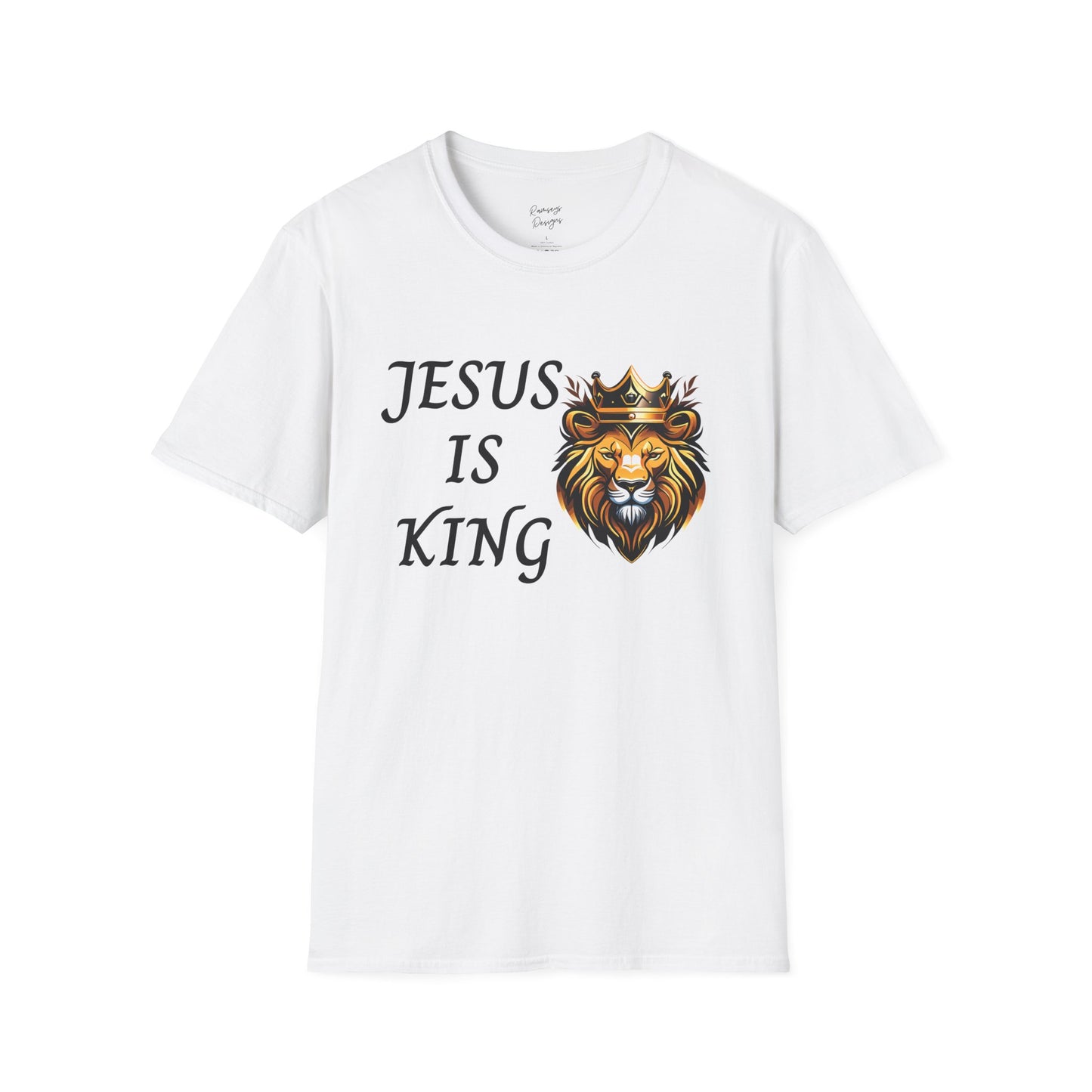 Jesus Is King - Unisex Softstyle T-Shirt