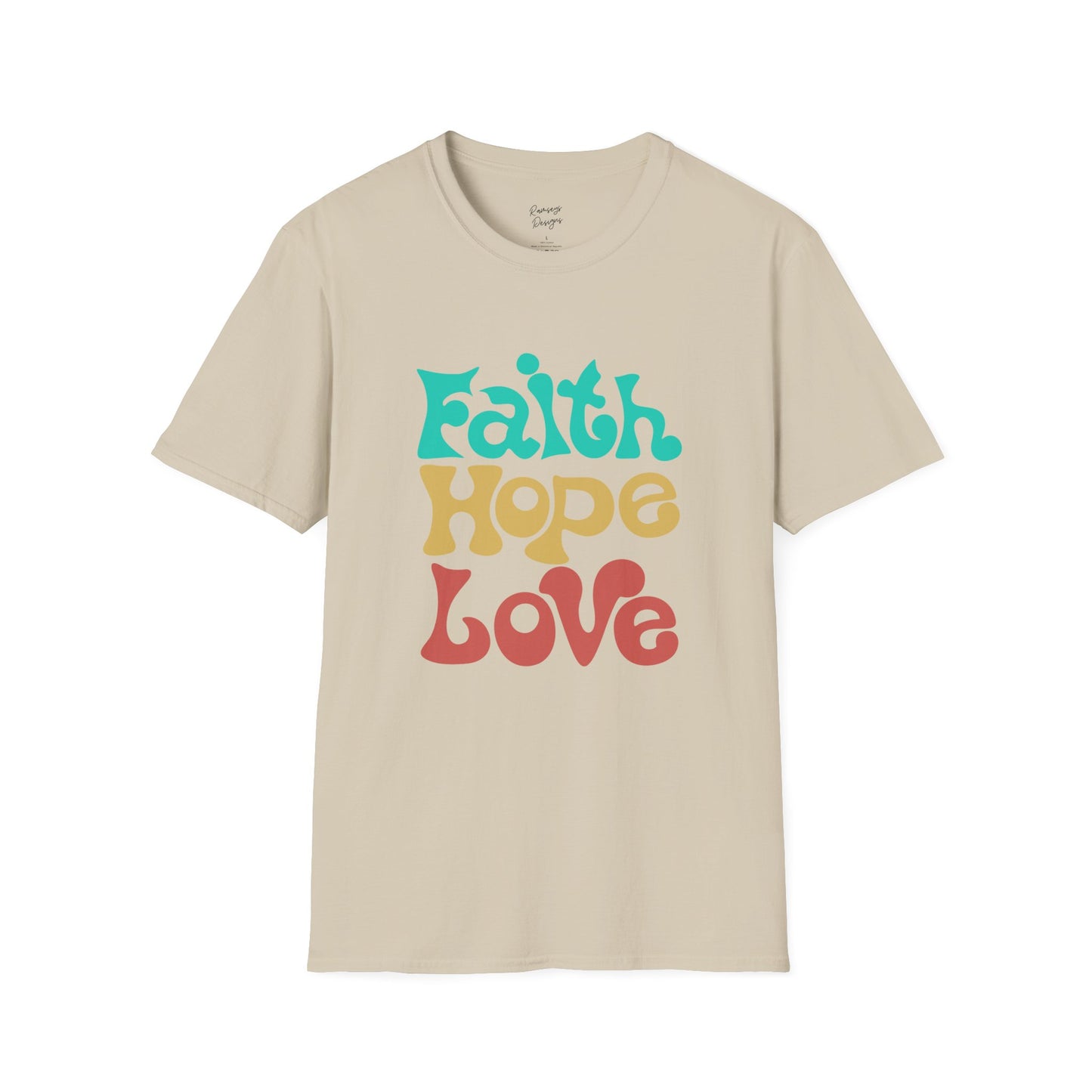 Faith Hope Love - Unisex Softstyle T-Shirt