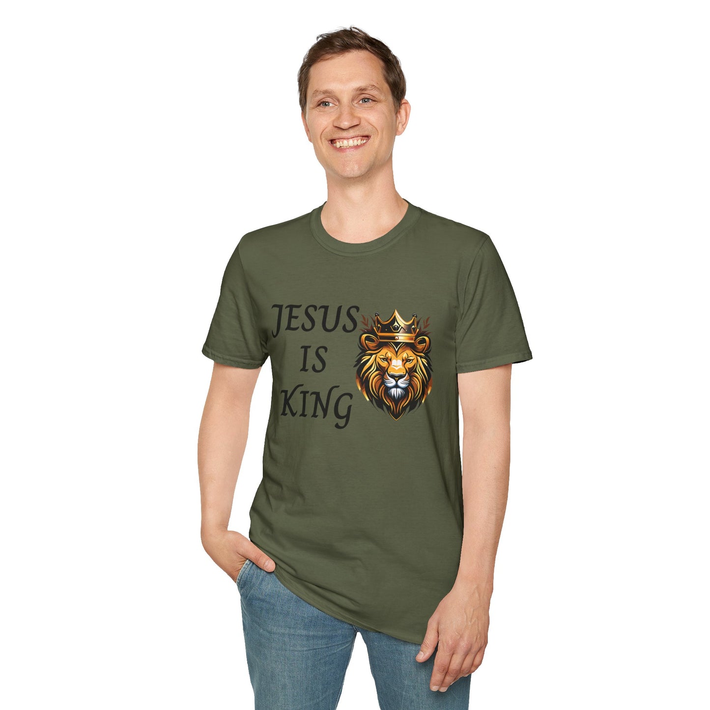 Jesus Is King - Unisex Softstyle T-Shirt