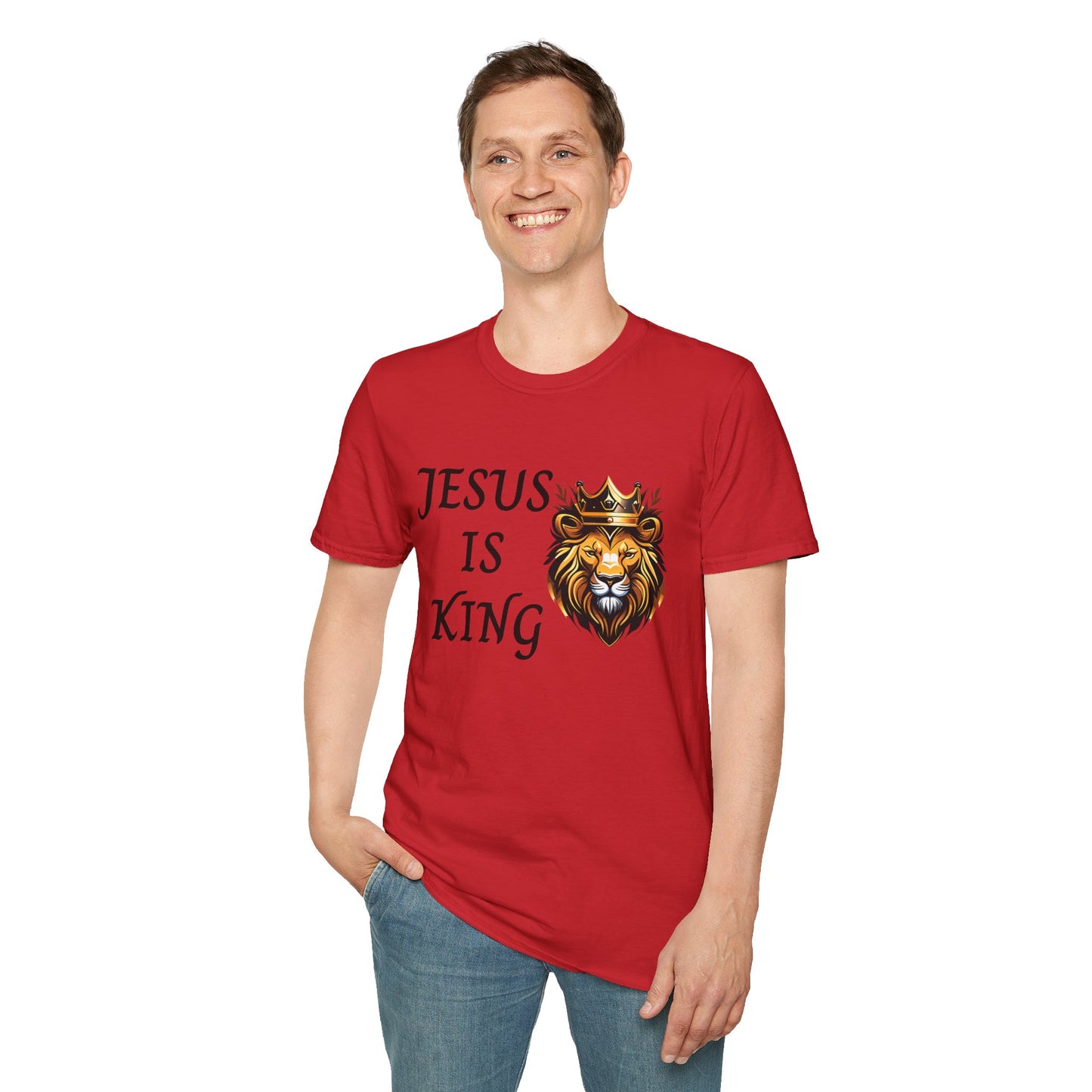 Jesus Is King - Unisex Softstyle T-Shirt