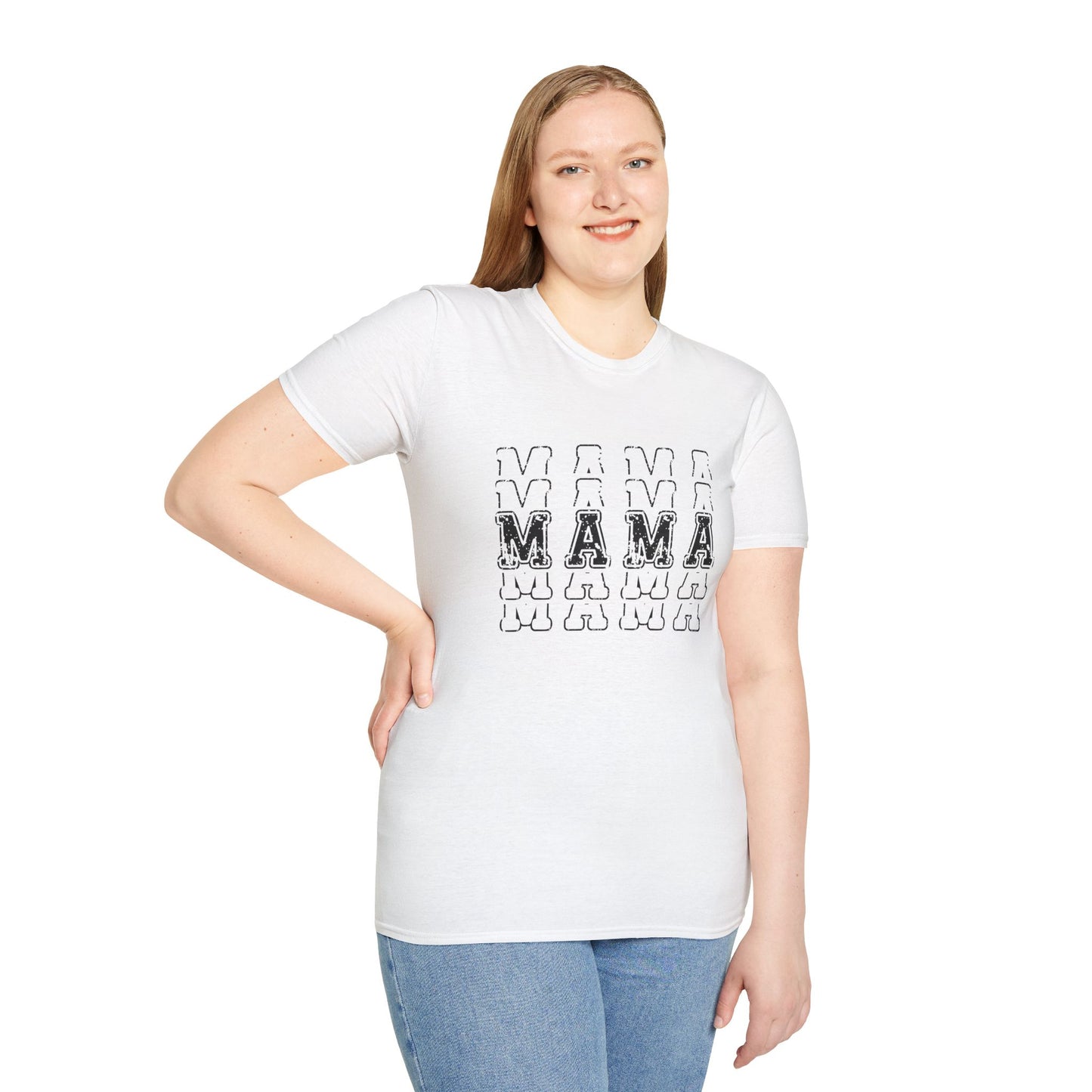 Rustic MAMA - Unisex Softstyle T-Shirt