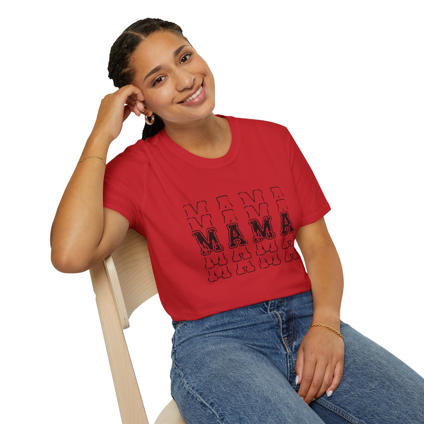 Rustic MAMA - Unisex Softstyle T-Shirt