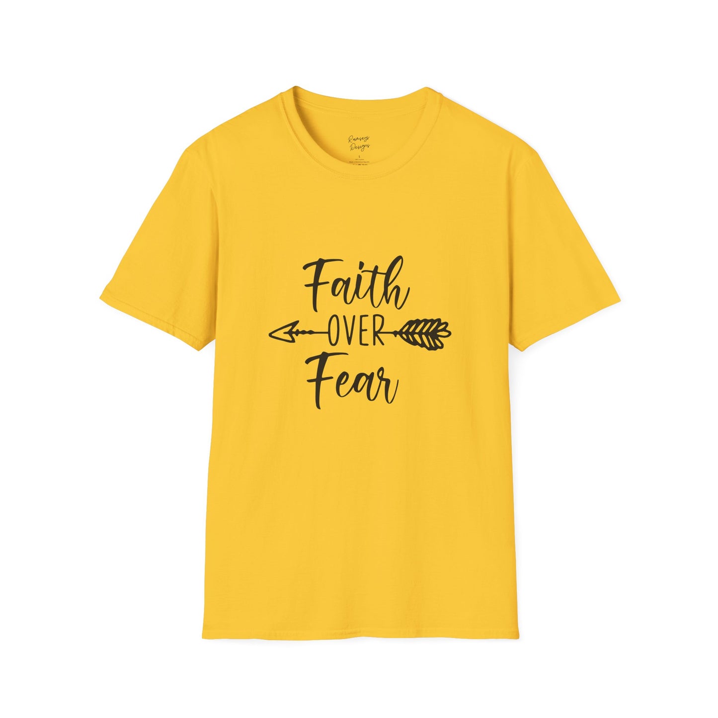 Faith Over Fear - Unisex Softstyle T-Shirt