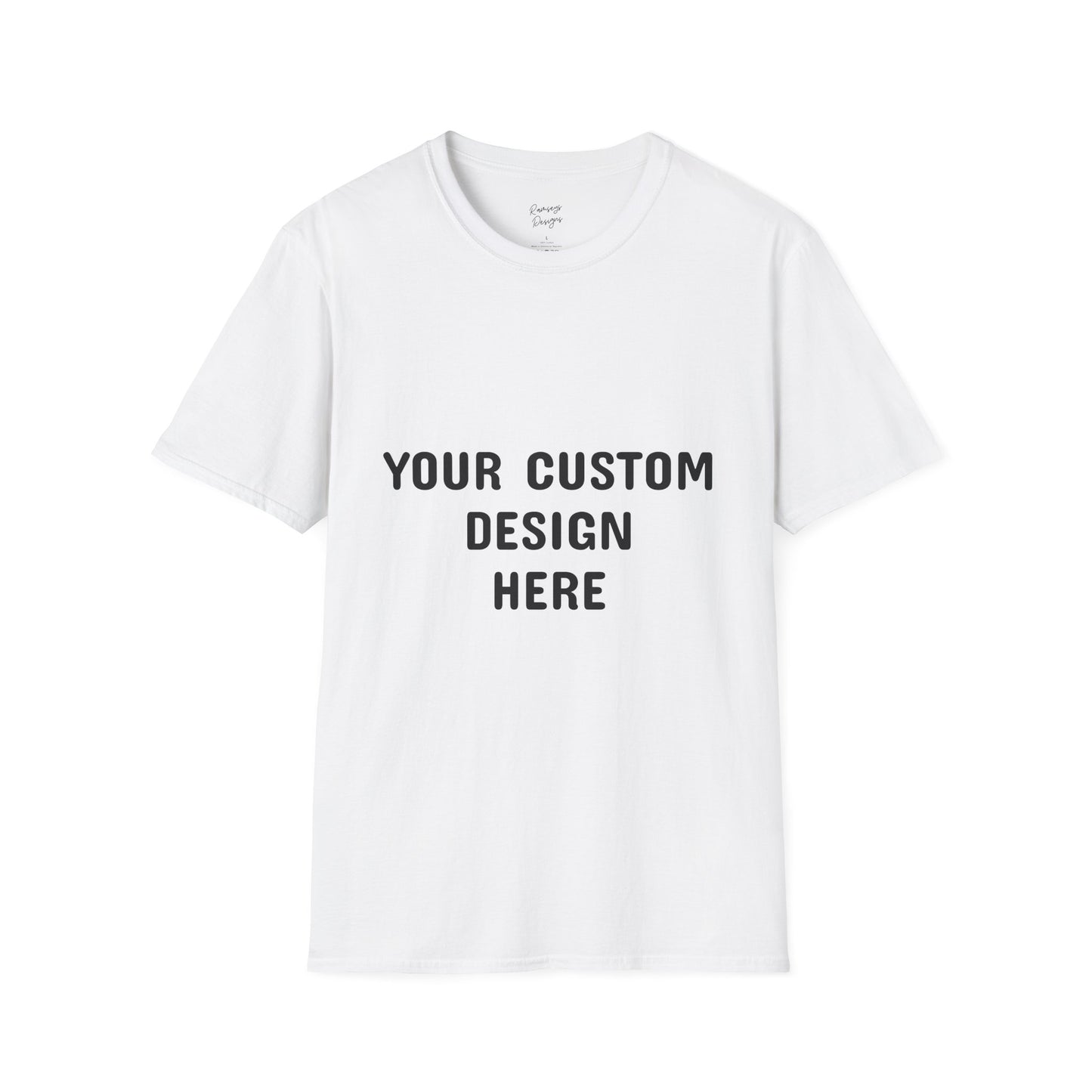 Custom Design - Unisex Softstyle T-Shirt