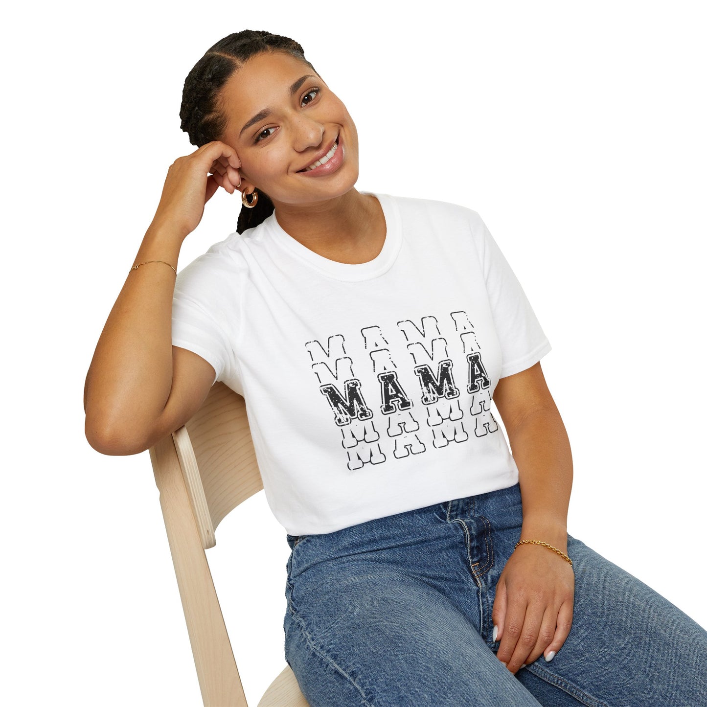 Rustic MAMA - Unisex Softstyle T-Shirt