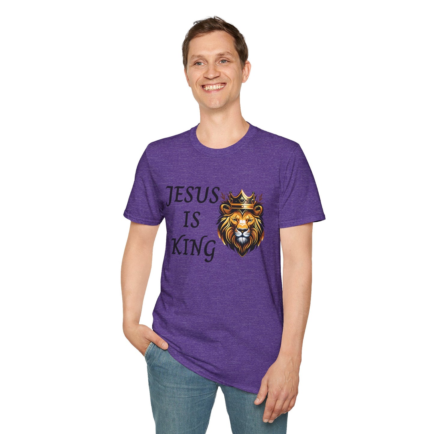 Jesus Is King - Unisex Softstyle T-Shirt