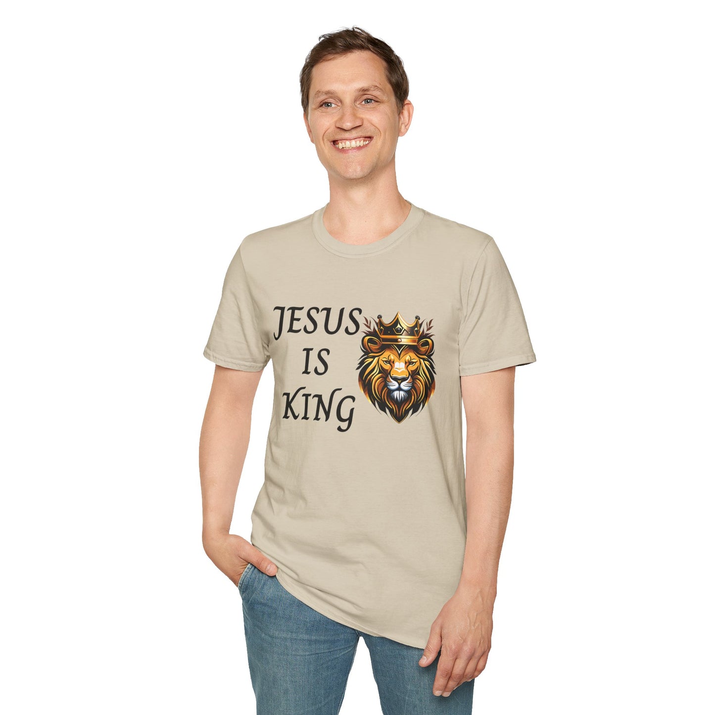 Jesus Is King - Unisex Softstyle T-Shirt