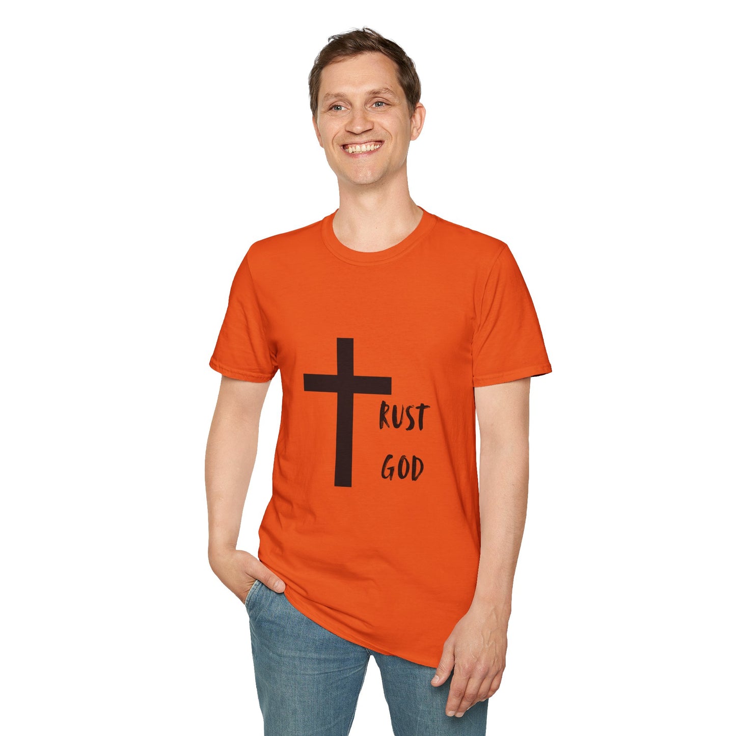 Trust God - Unisex Softstyle T-Shirt