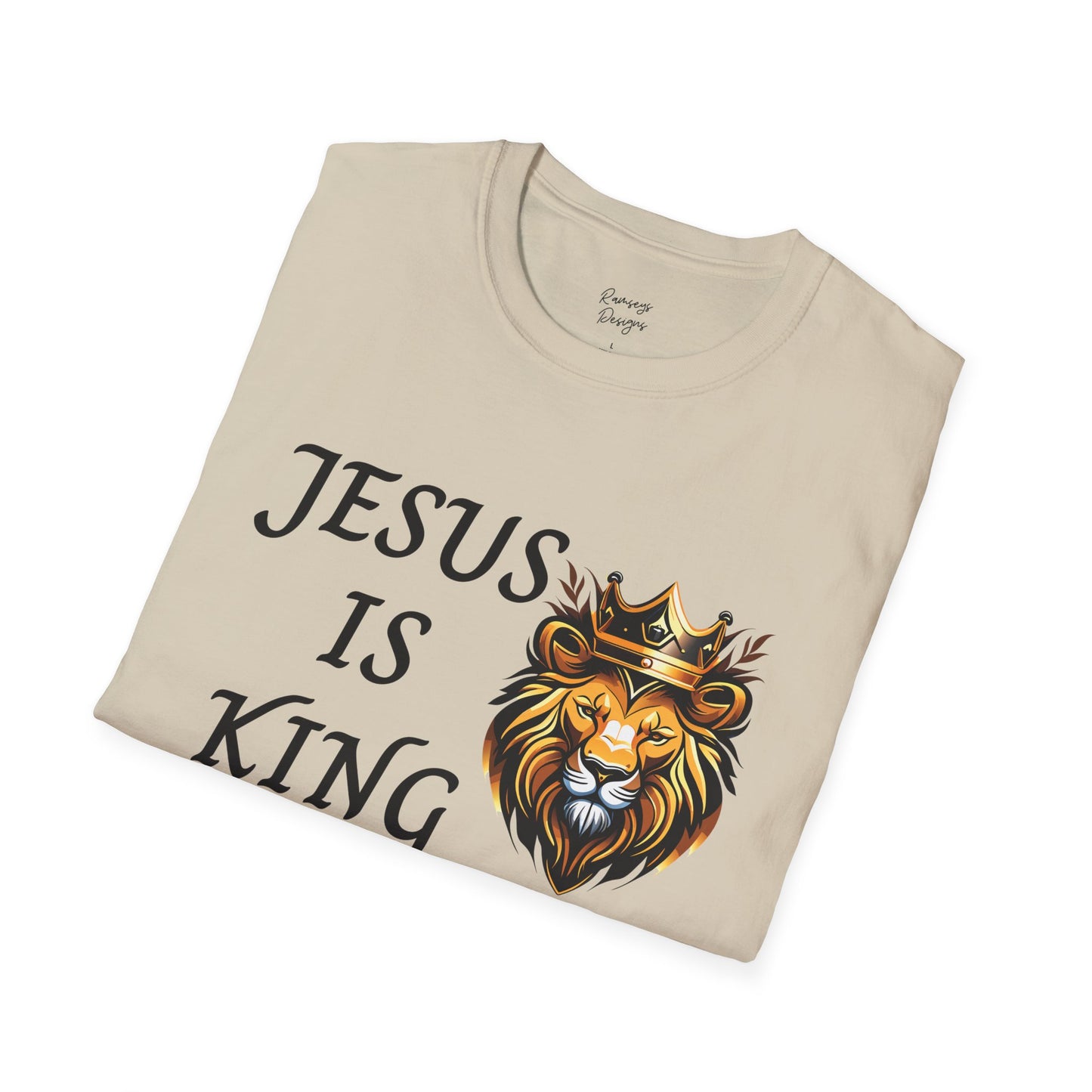 Jesus Is King - Unisex Softstyle T-Shirt