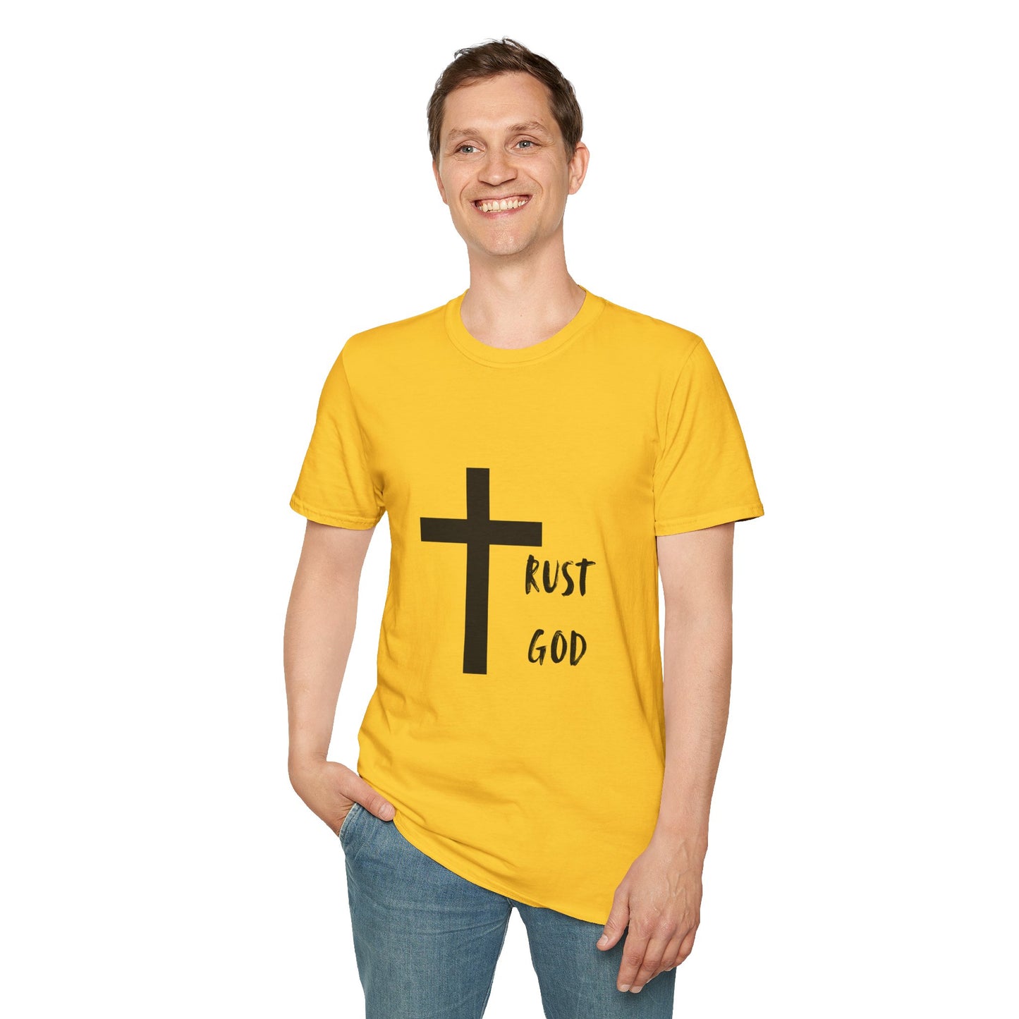 Trust God - Unisex Softstyle T-Shirt