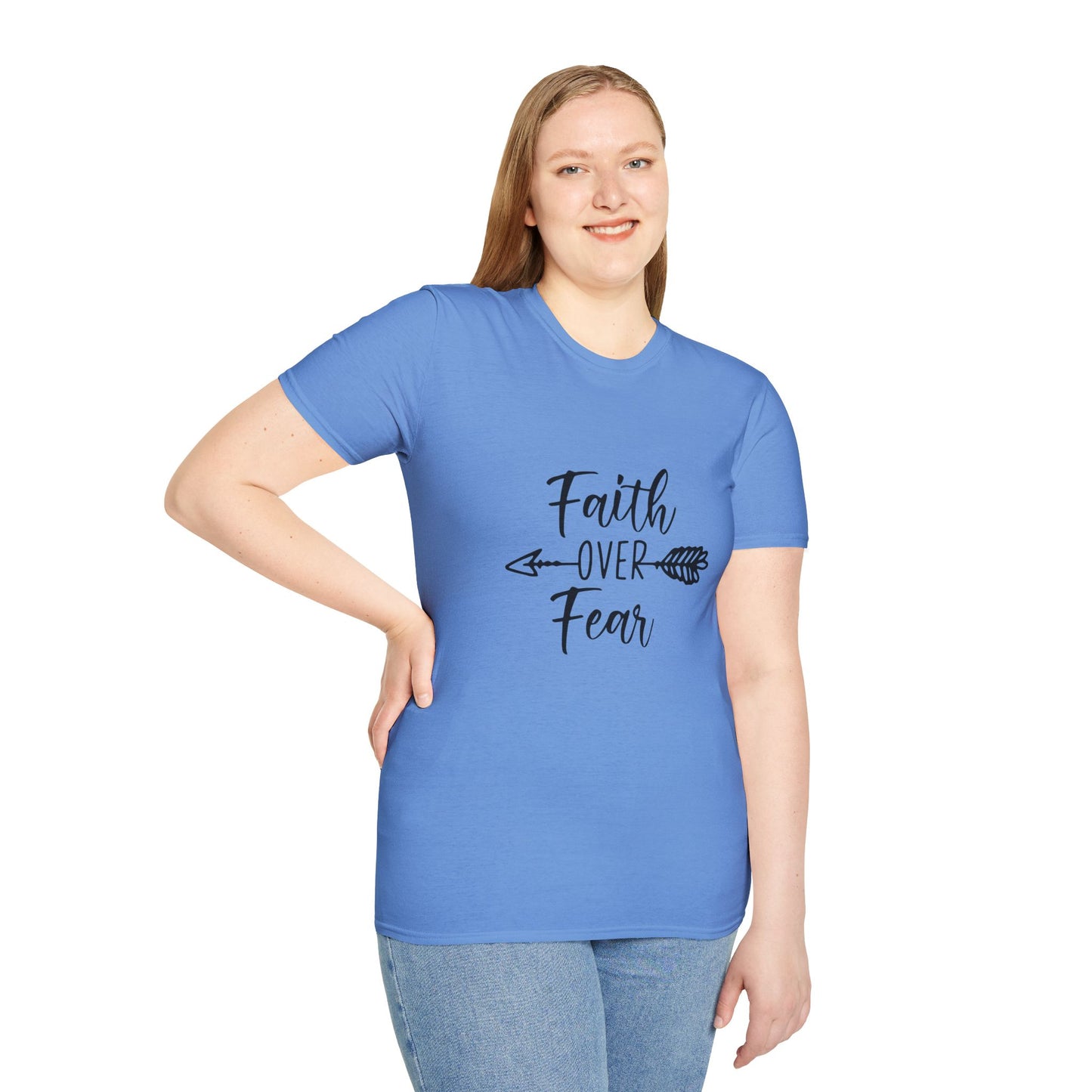 Faith Over Fear - Unisex Softstyle T-Shirt