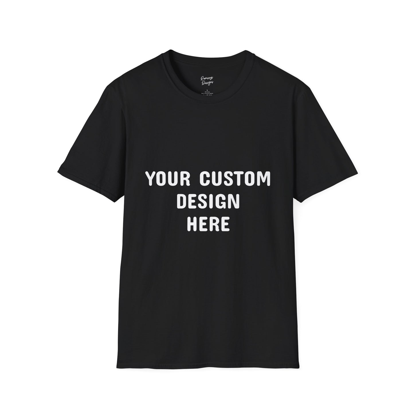 Custom Design - Unisex Softstyle T-Shirt