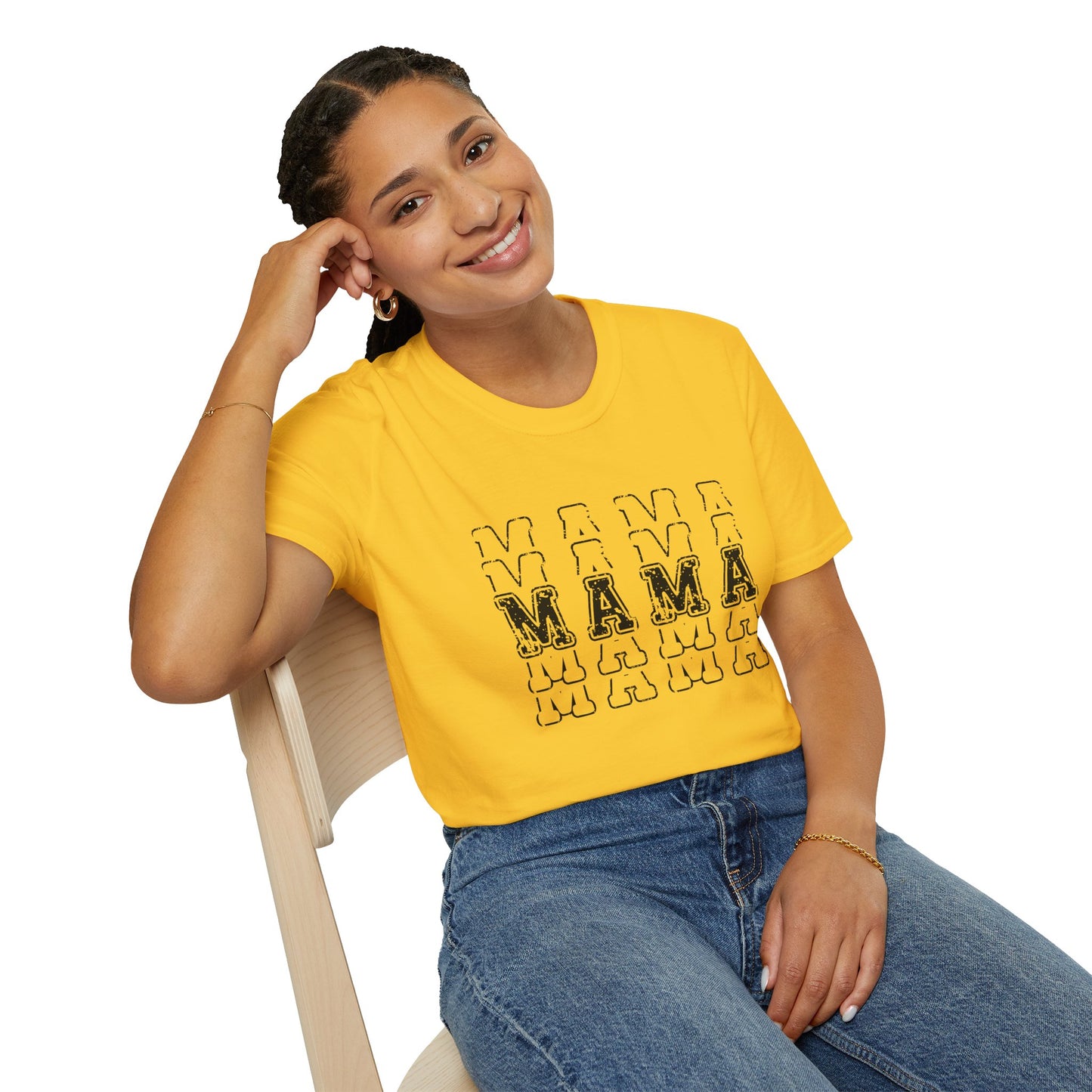 Rustic MAMA - Unisex Softstyle T-Shirt