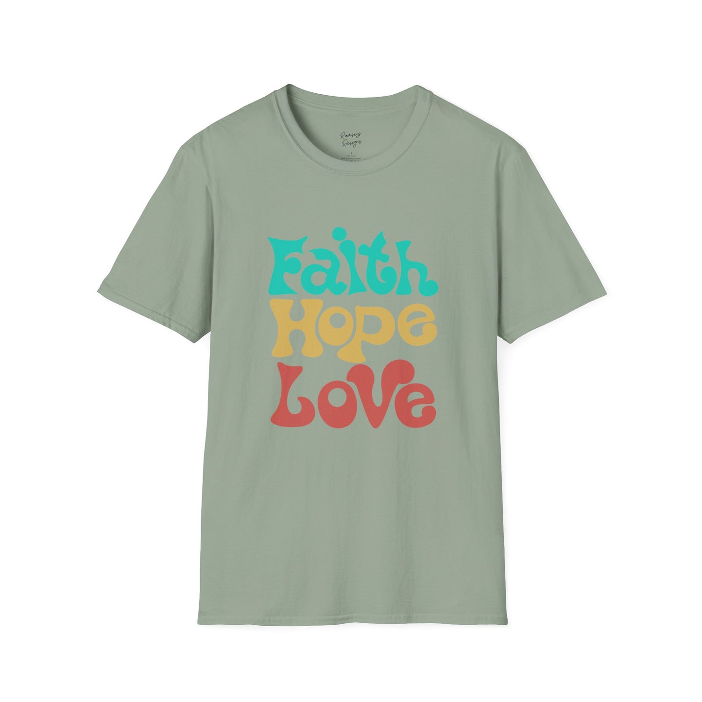 Faith Hope Love - Unisex Softstyle T-Shirt