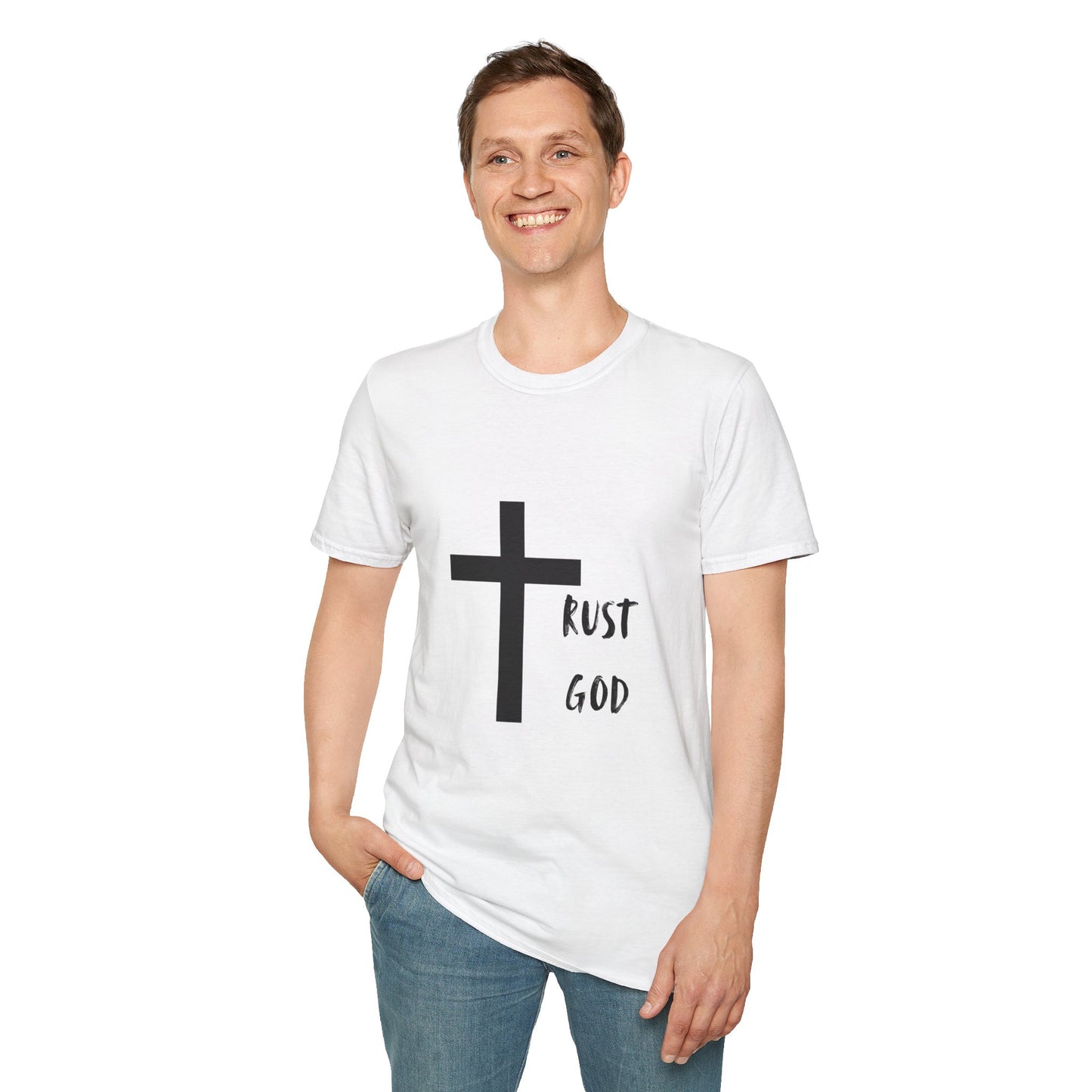 Trust God - Unisex Softstyle T-Shirt