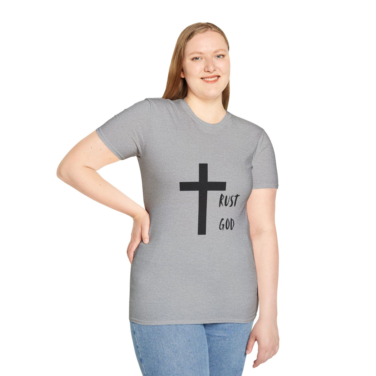 Trust God - Unisex Softstyle T-Shirt