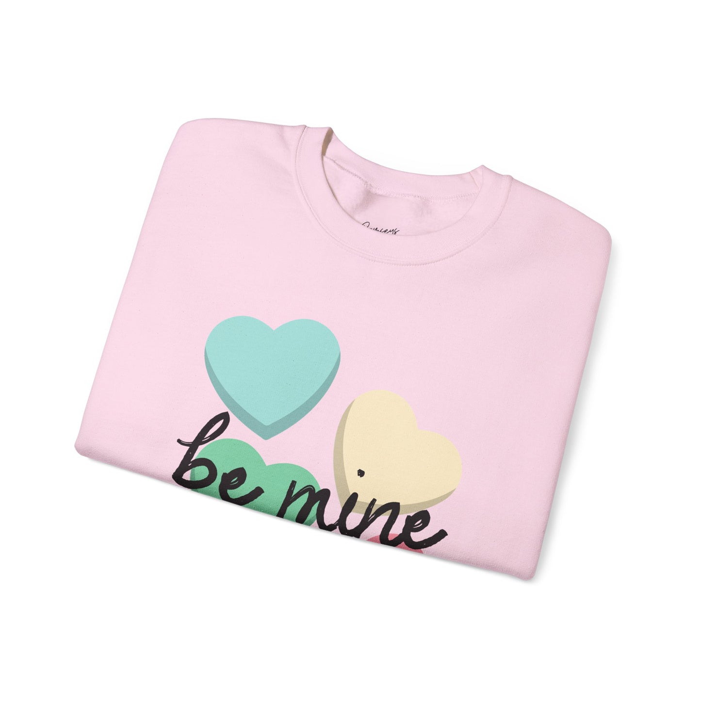 Candy Hearts Be Mine - Unisex Heavy Blend™ Crewneck Sweatshirt