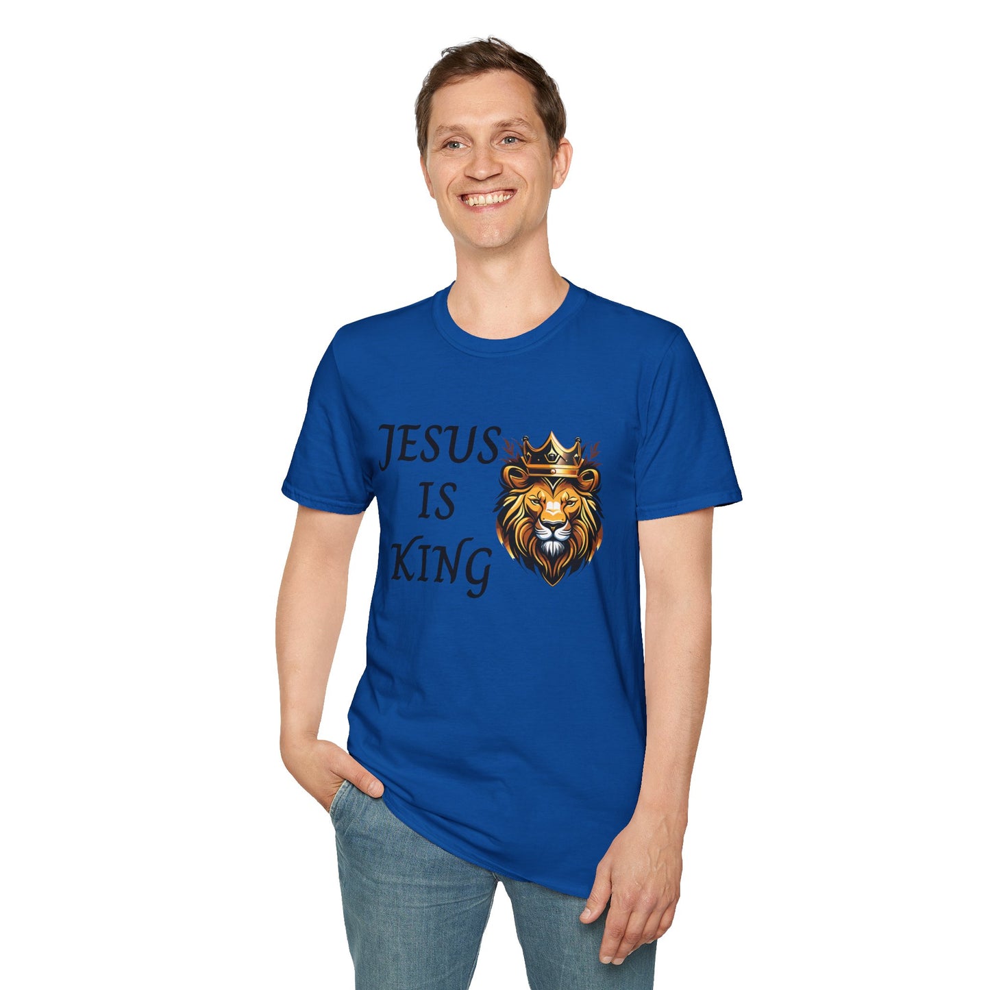 Jesus Is King - Unisex Softstyle T-Shirt