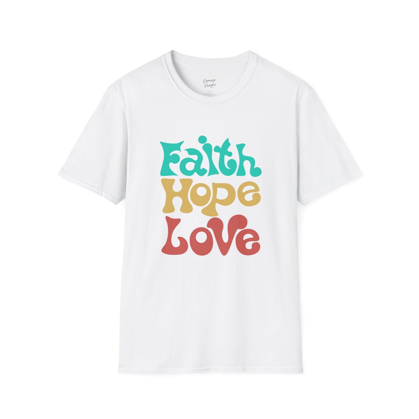 Faith Hope Love - Unisex Softstyle T-Shirt