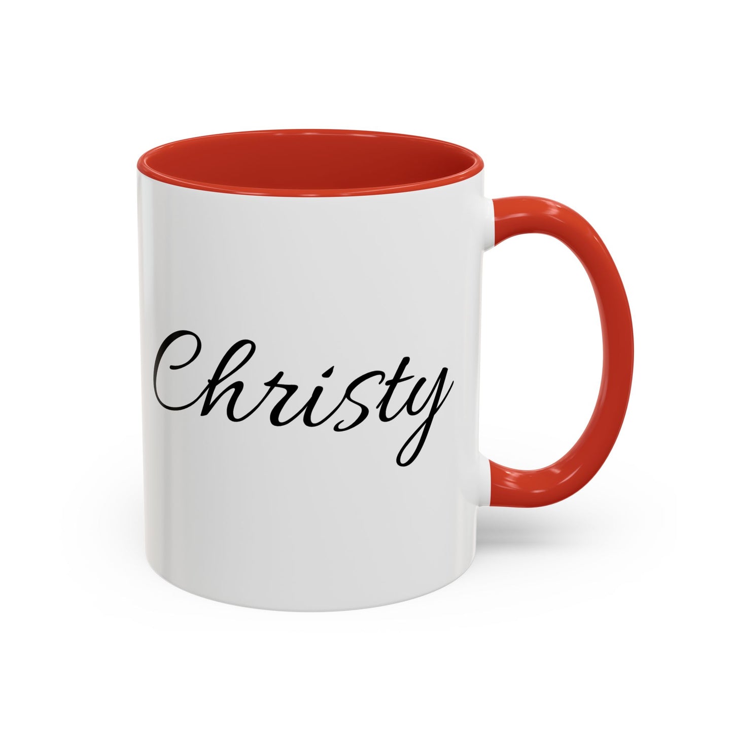 Personalized Accent Coffee Mug (11, 15oz)