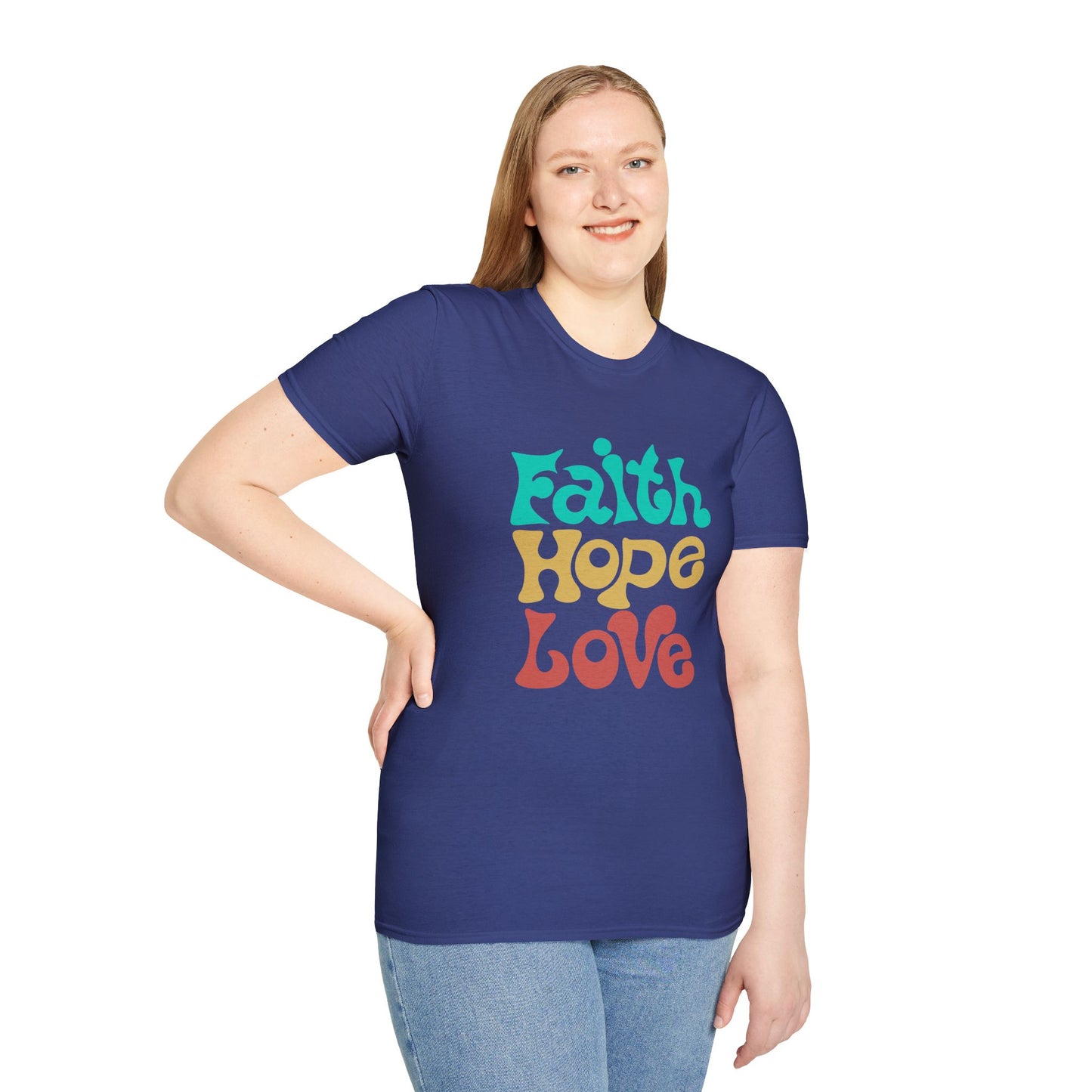 Faith Hope Love - Unisex Softstyle T-Shirt