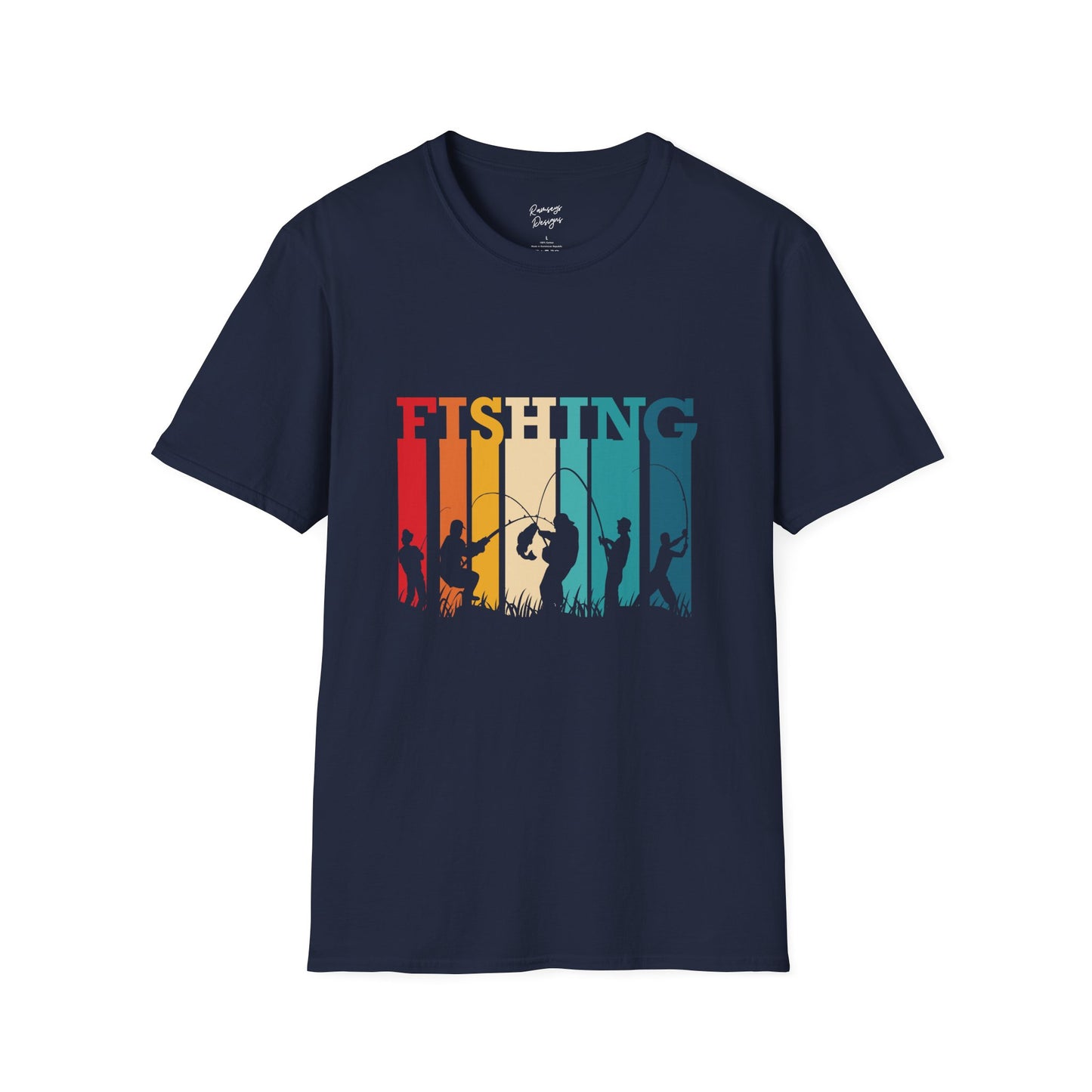 Fishing - Unisex Softstyle T-Shirt