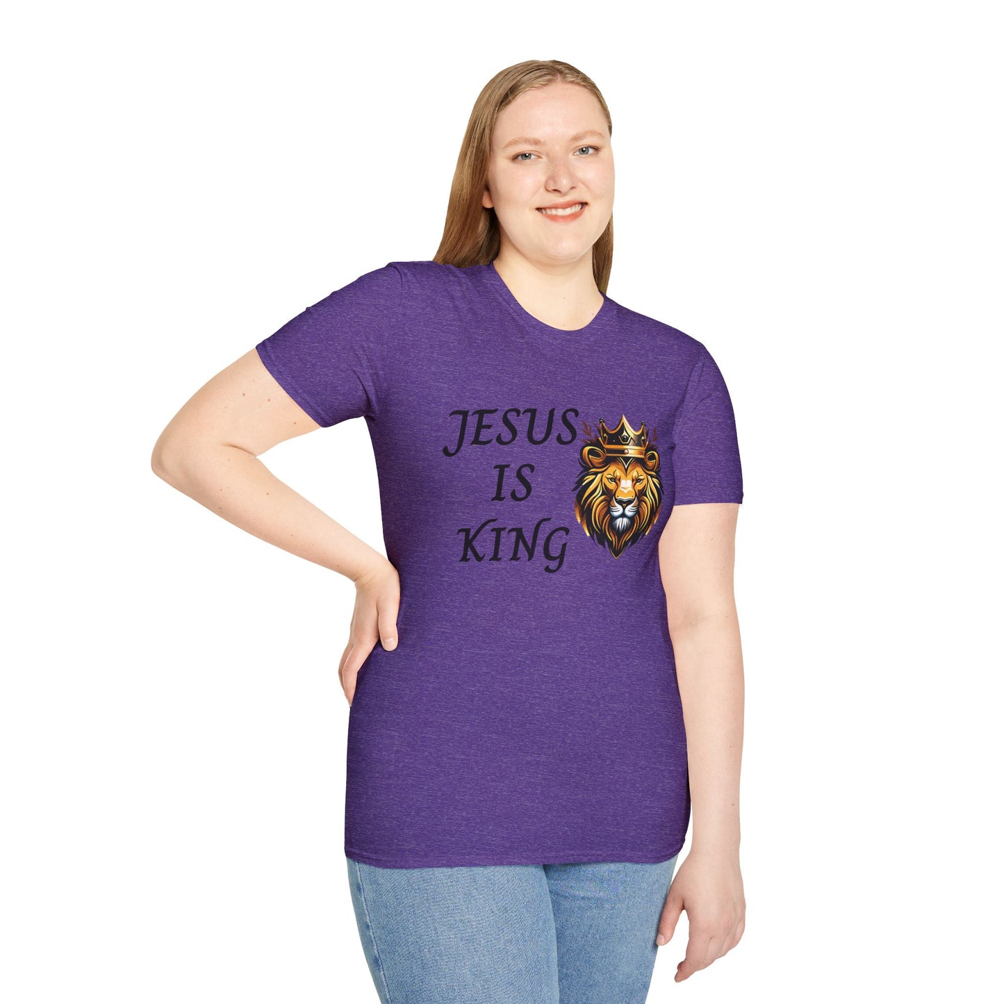 Jesus Is King - Unisex Softstyle T-Shirt