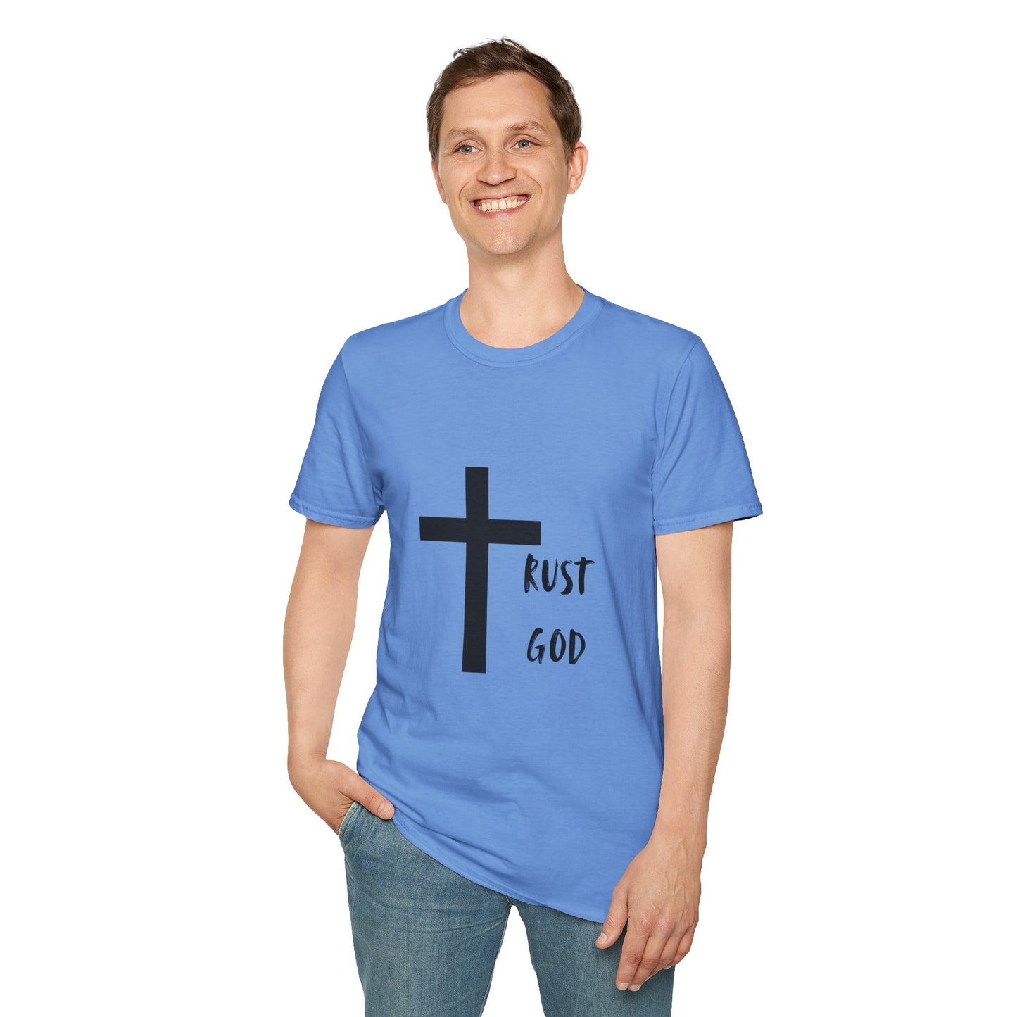 Trust God - Unisex Softstyle T-Shirt