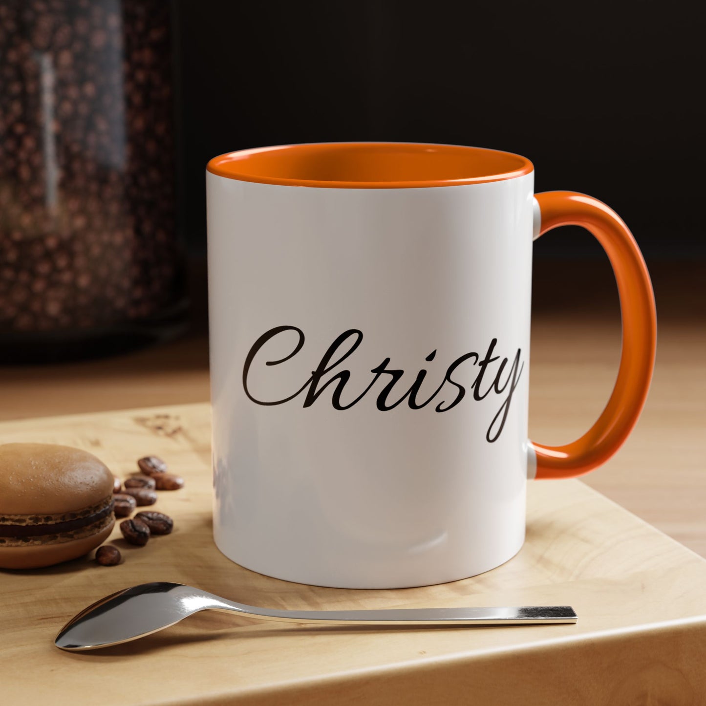 Personalized Accent Coffee Mug (11, 15oz)