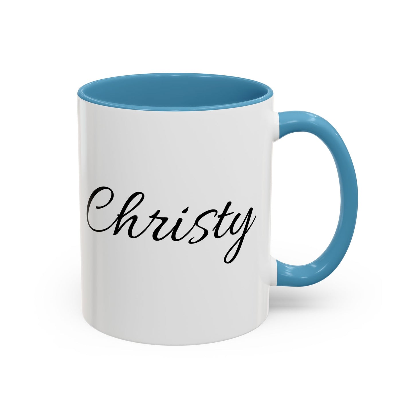 Personalized Accent Coffee Mug (11, 15oz)