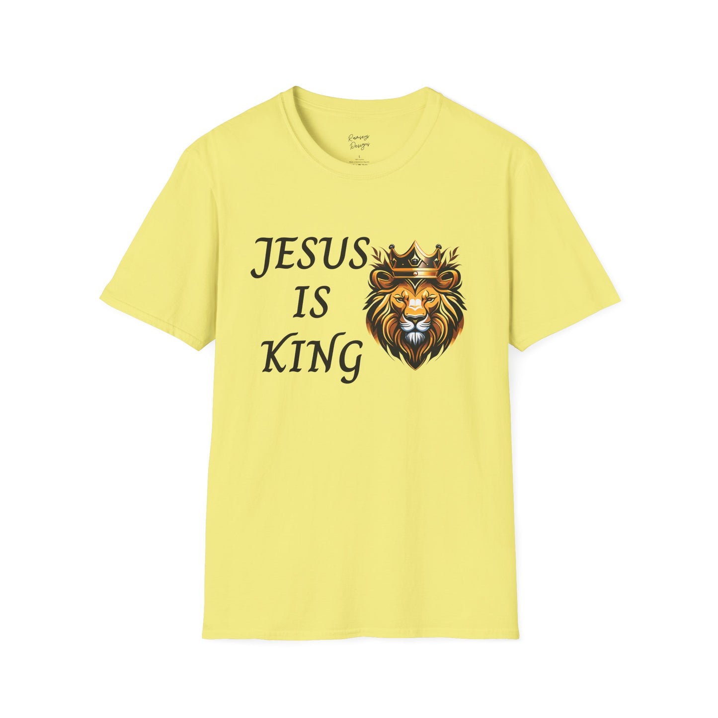 Jesus Is King - Unisex Softstyle T-Shirt