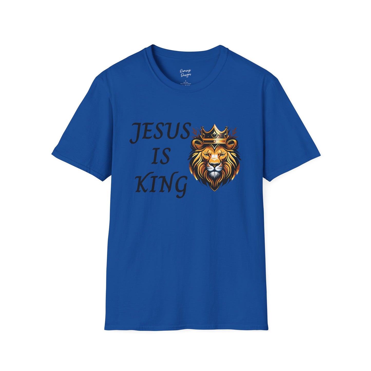 Jesus Is King - Unisex Softstyle T-Shirt