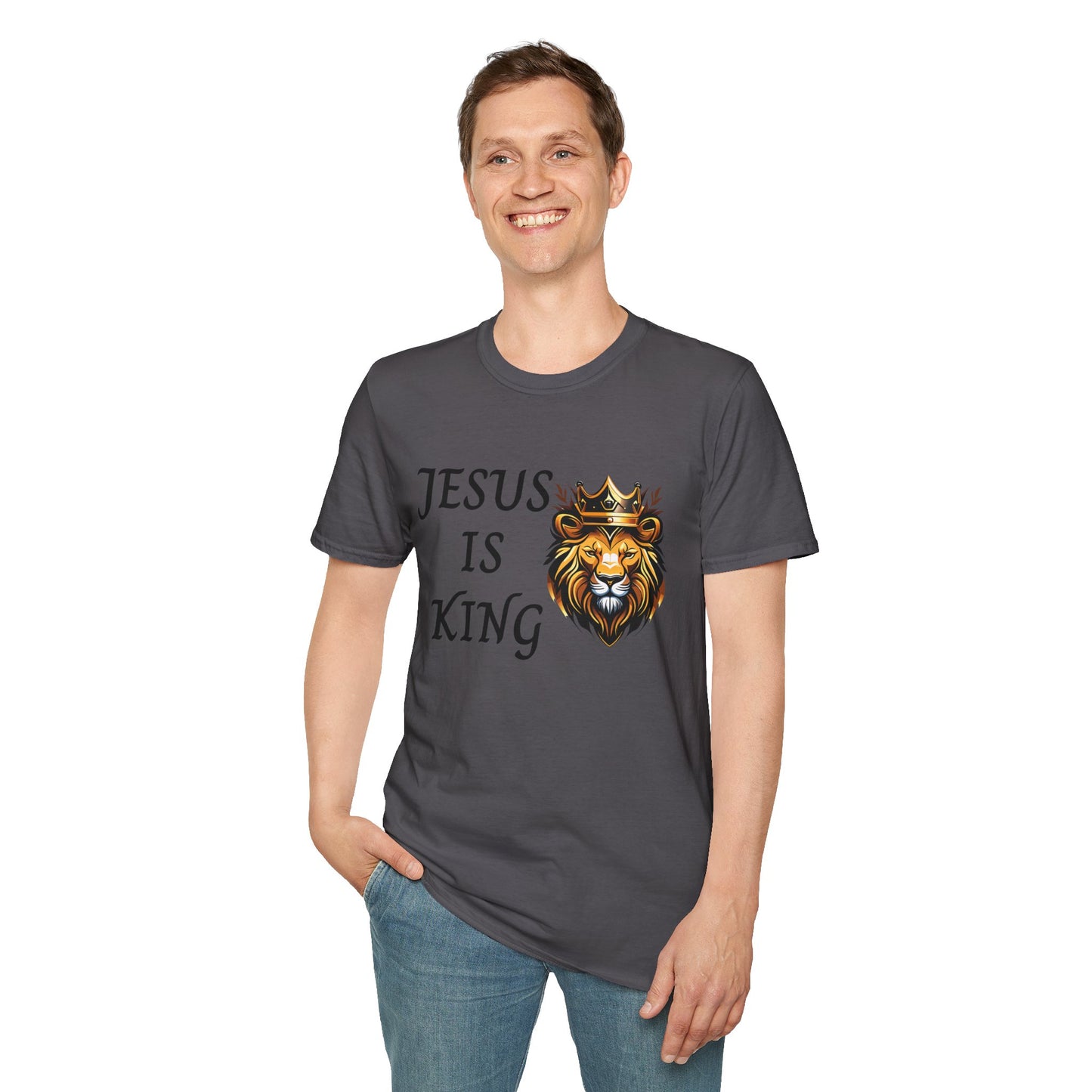 Jesus Is King - Unisex Softstyle T-Shirt