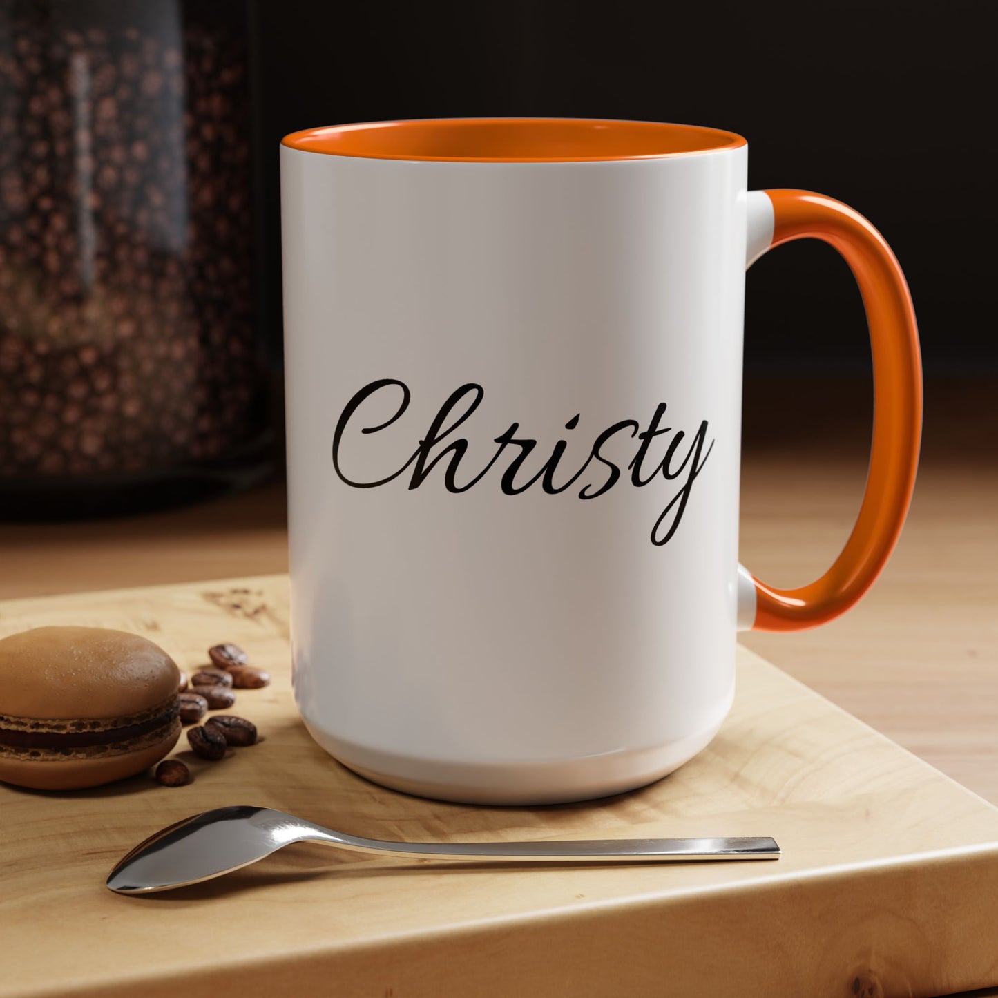 Personalized Accent Coffee Mug (11, 15oz)