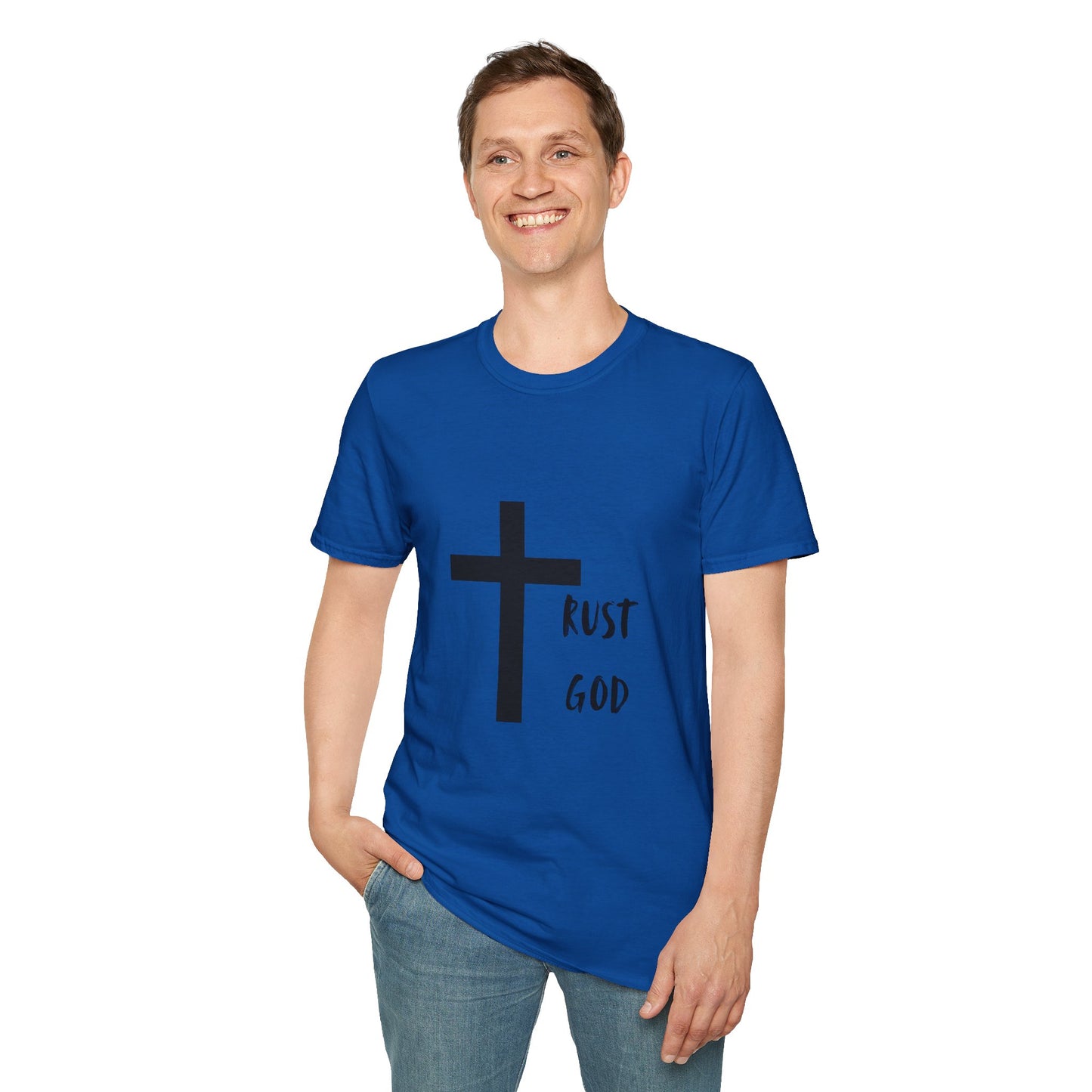 Trust God - Unisex Softstyle T-Shirt