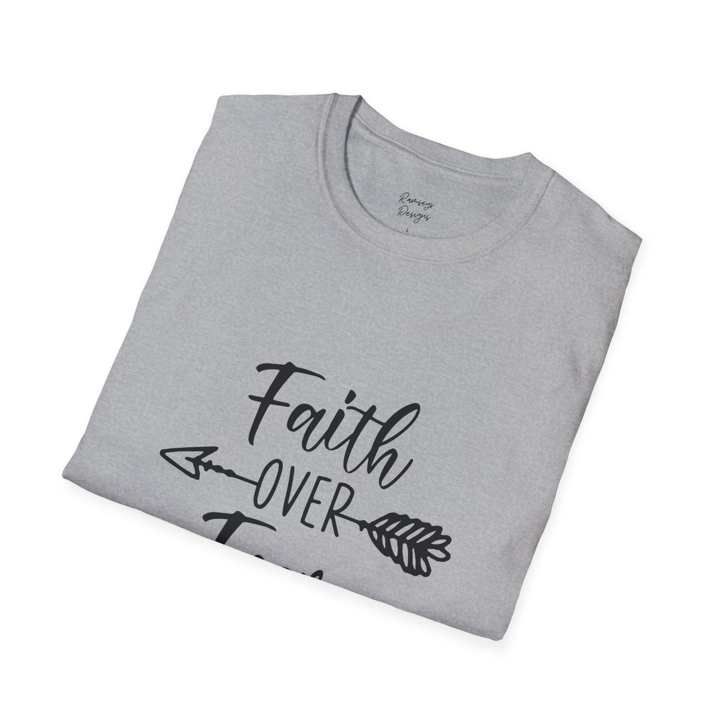 Faith Over Fear - Unisex Softstyle T-Shirt