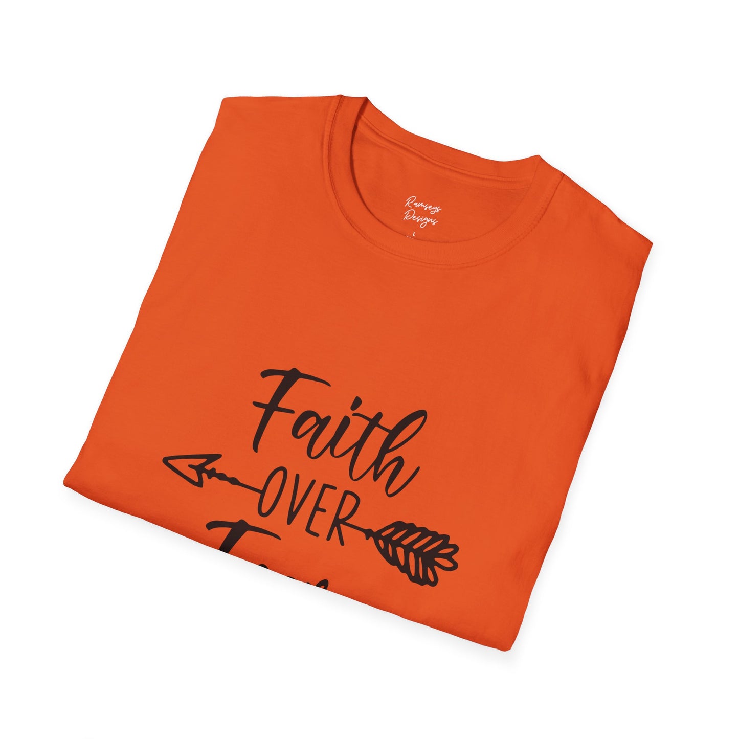 Faith Over Fear - Unisex Softstyle T-Shirt