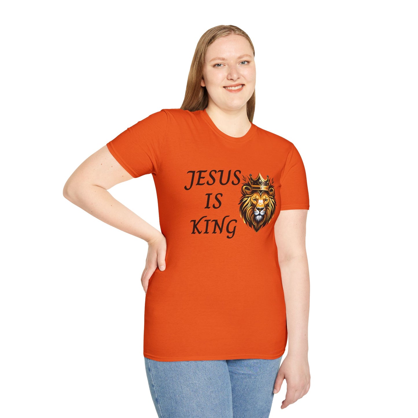 Jesus Is King - Unisex Softstyle T-Shirt