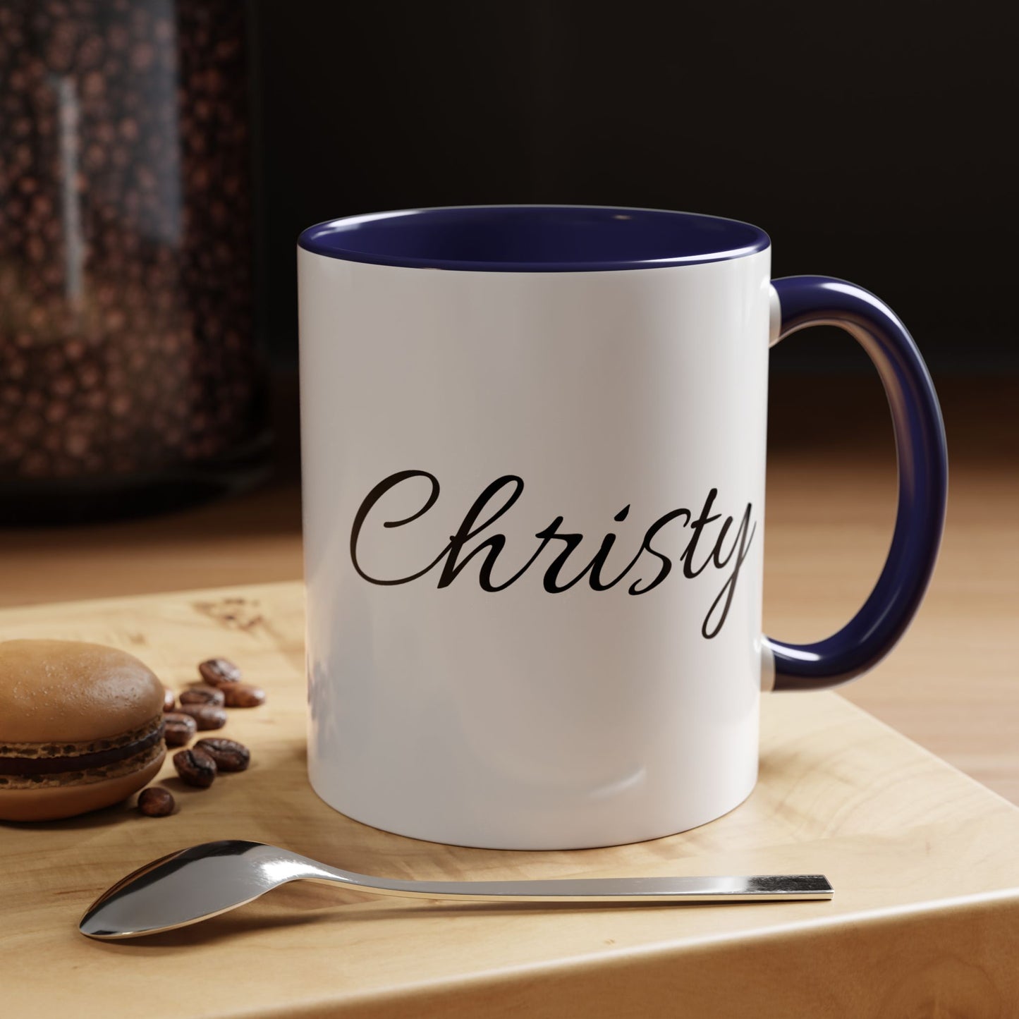 Personalized Accent Coffee Mug (11, 15oz)