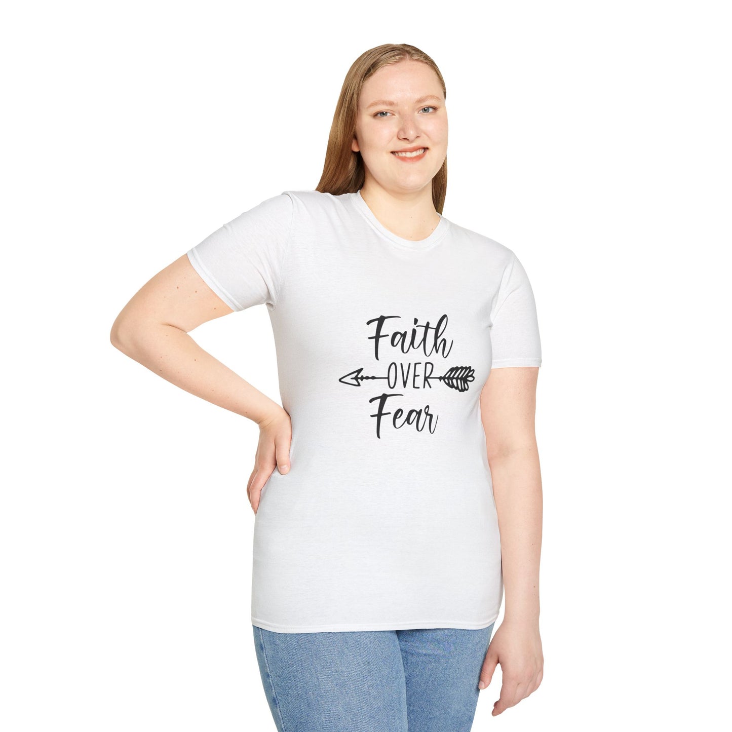 Faith Over Fear - Unisex Softstyle T-Shirt