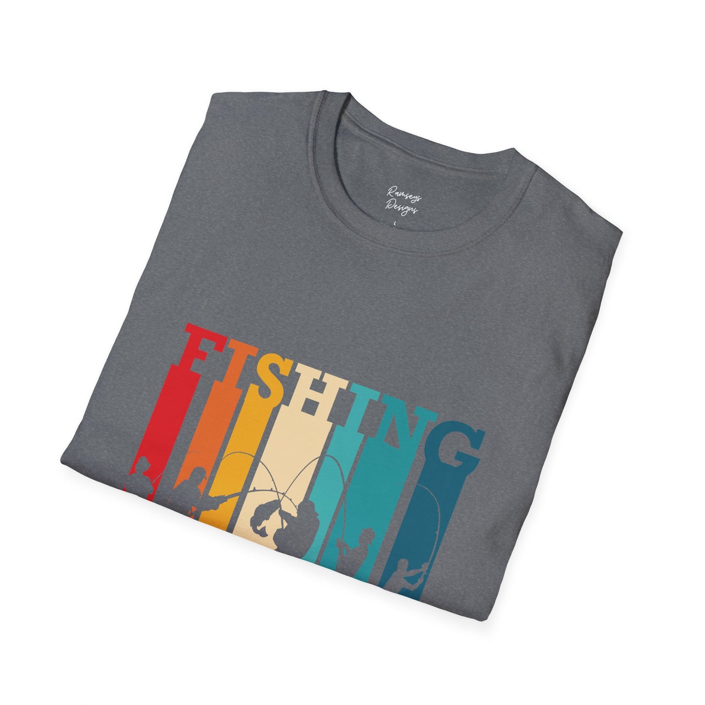 Fishing - Unisex Softstyle T-Shirt